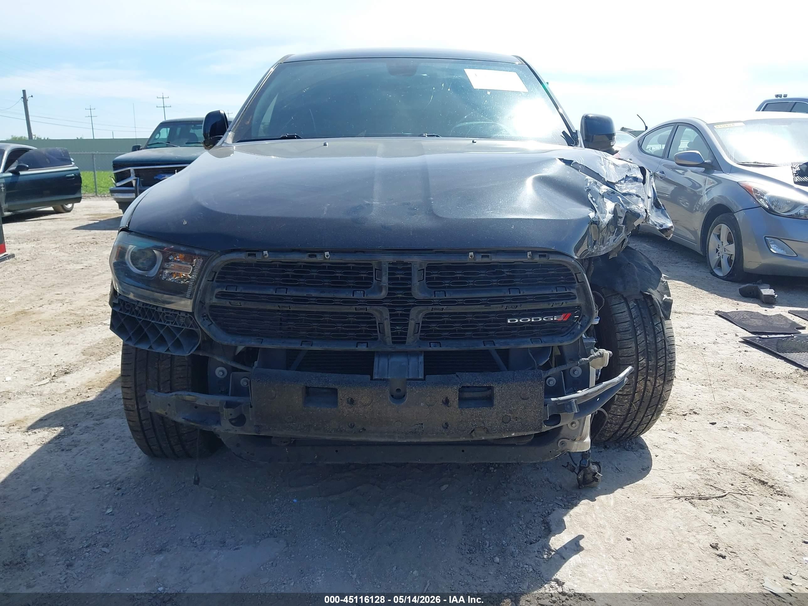 2015 Dodge Durango R/t Black vin: 1C4SDHCT3FC244038