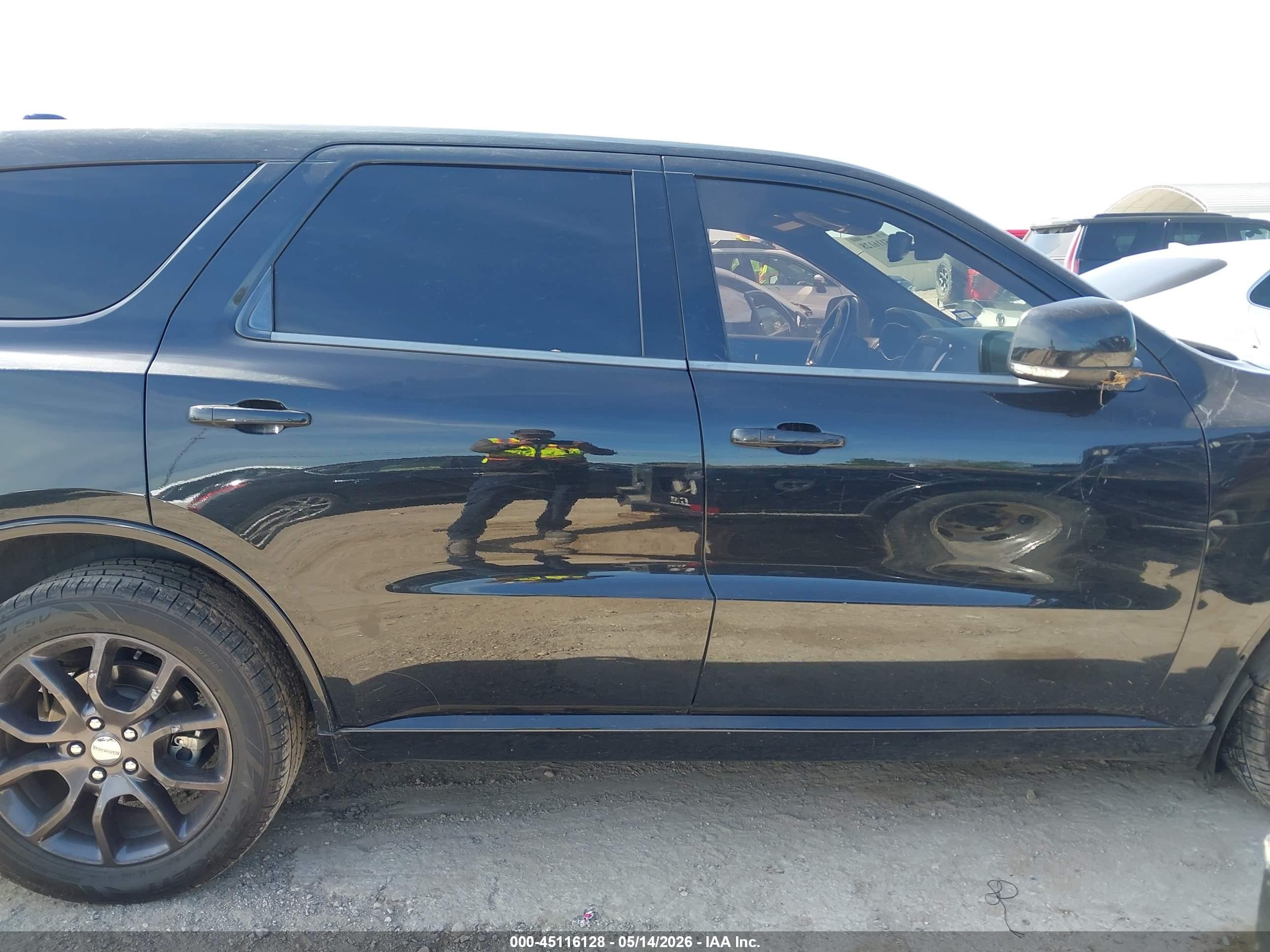 2015 Dodge Durango R/t Black vin: 1C4SDHCT3FC244038