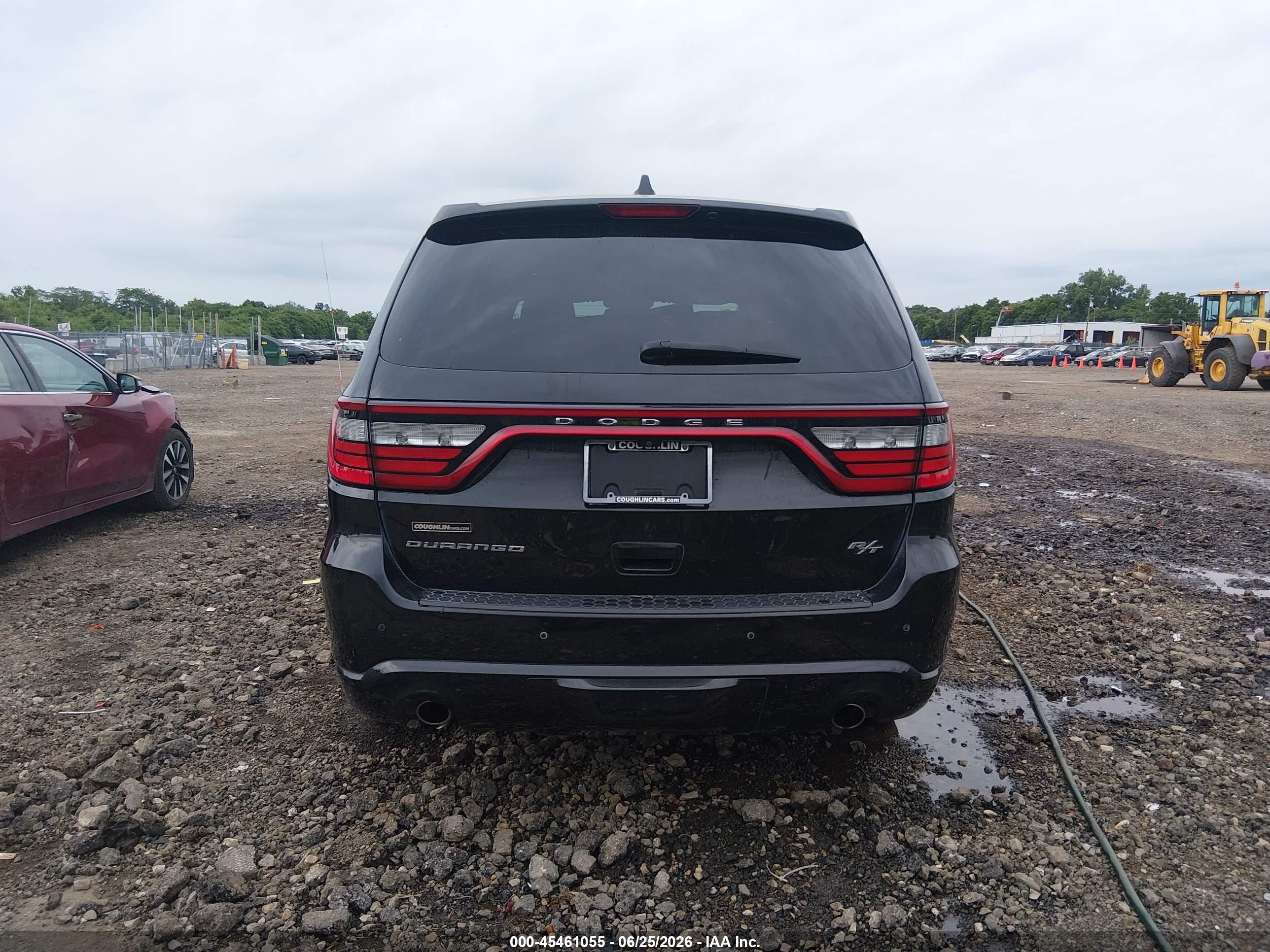 2015 Dodge Durango R/t Черный vin: 1C4SDHCT3FC760223