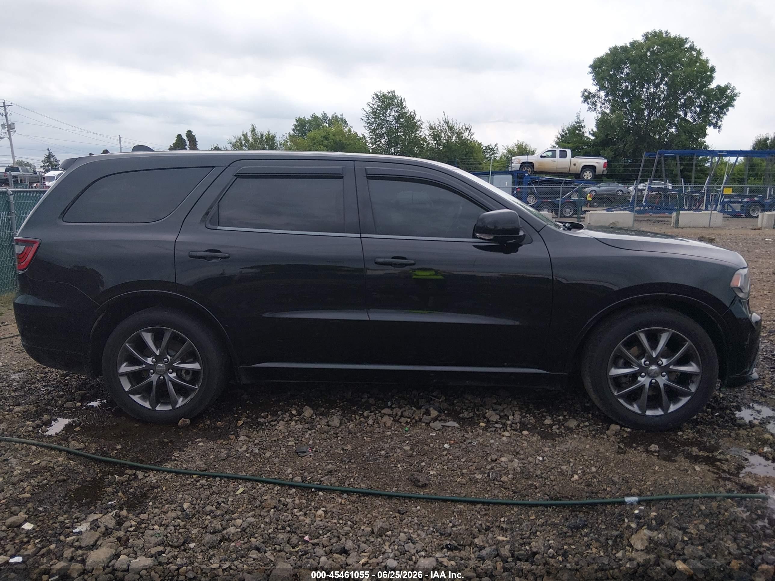 2015 Dodge Durango R/t Черный vin: 1C4SDHCT3FC760223