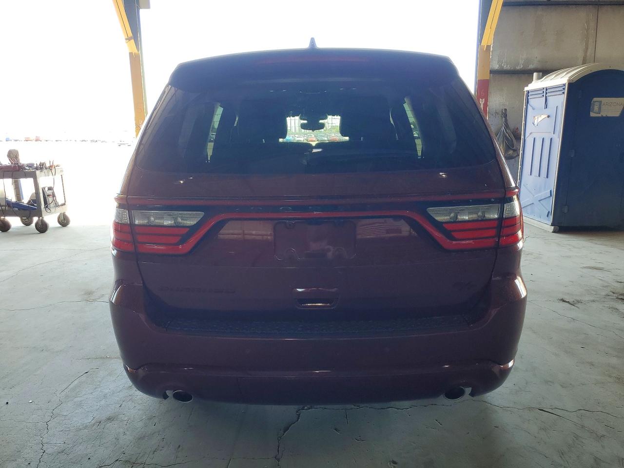 2021 Dodge Durango R/t Burgundy vin: 1C4SDHCT3MC846838