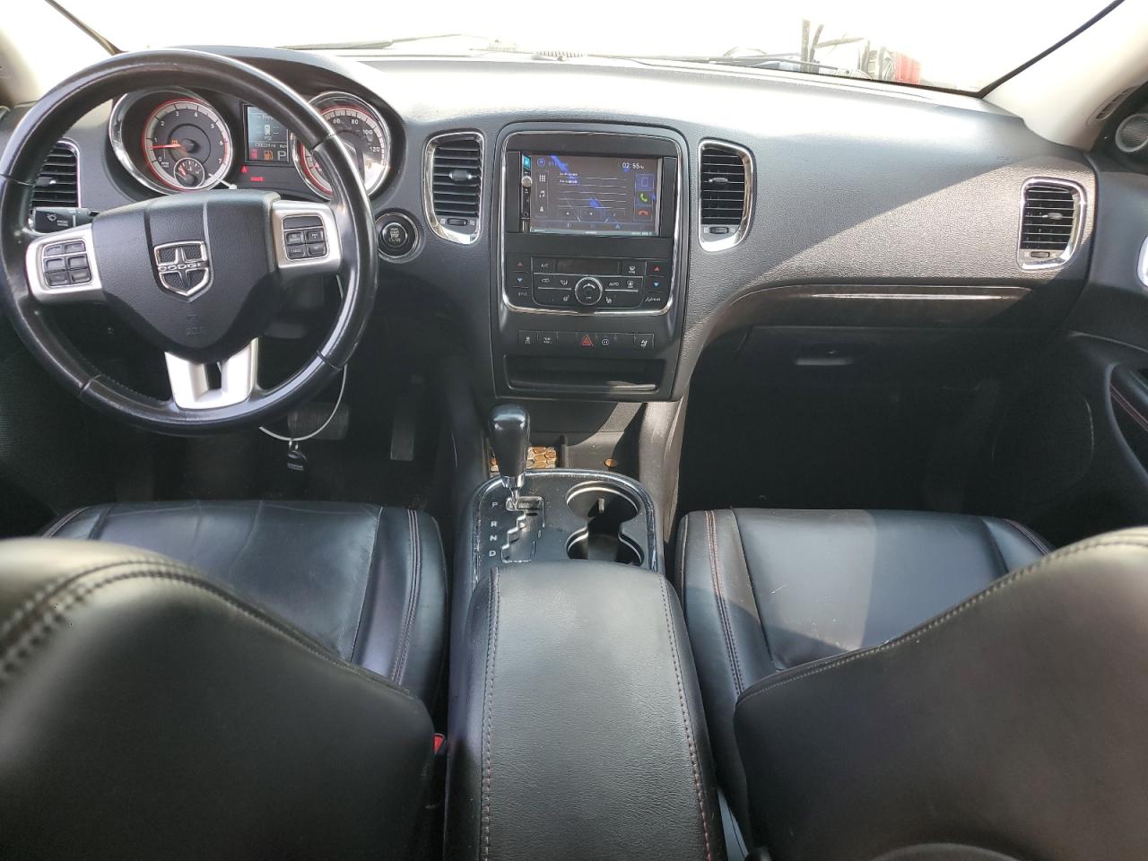 2012 Dodge Durango R/t White vin: 1C4SDHCT4CC130397