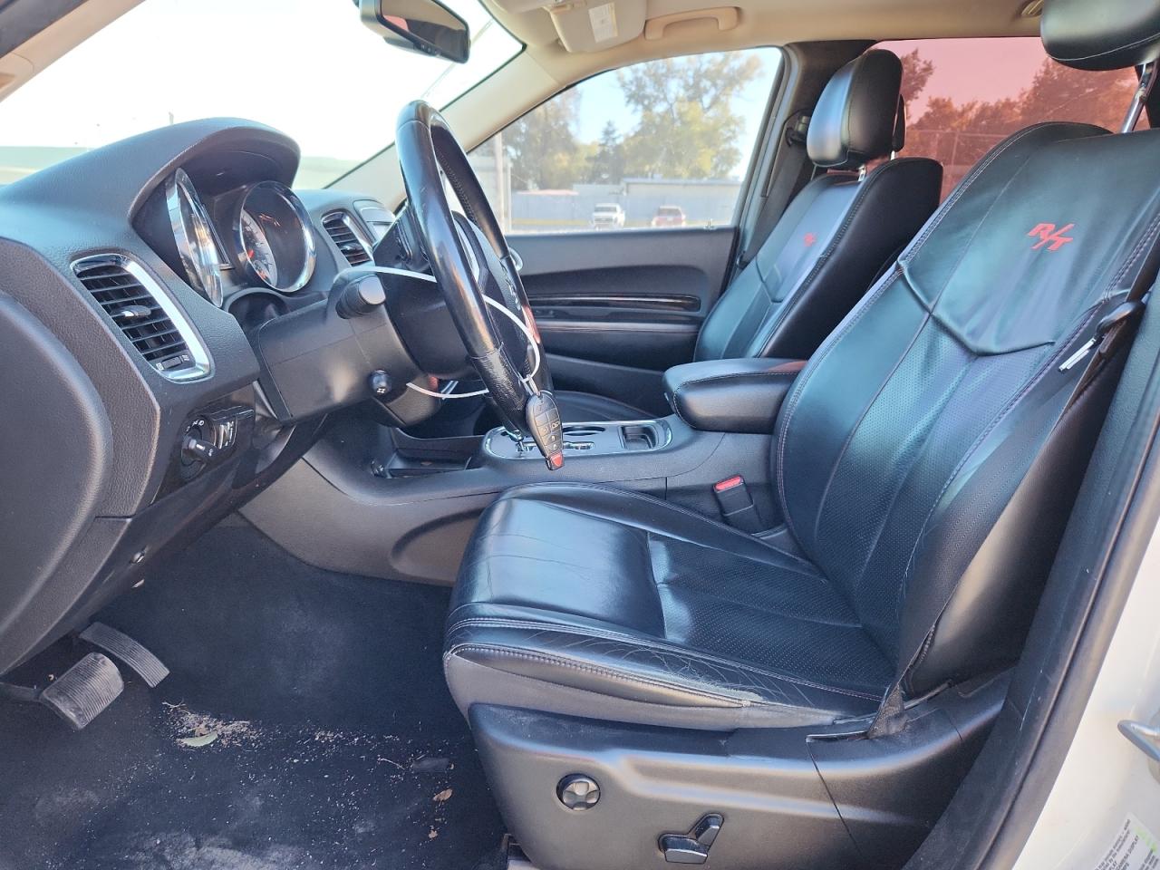2012 Dodge Durango R/t White vin: 1C4SDHCT4CC130397