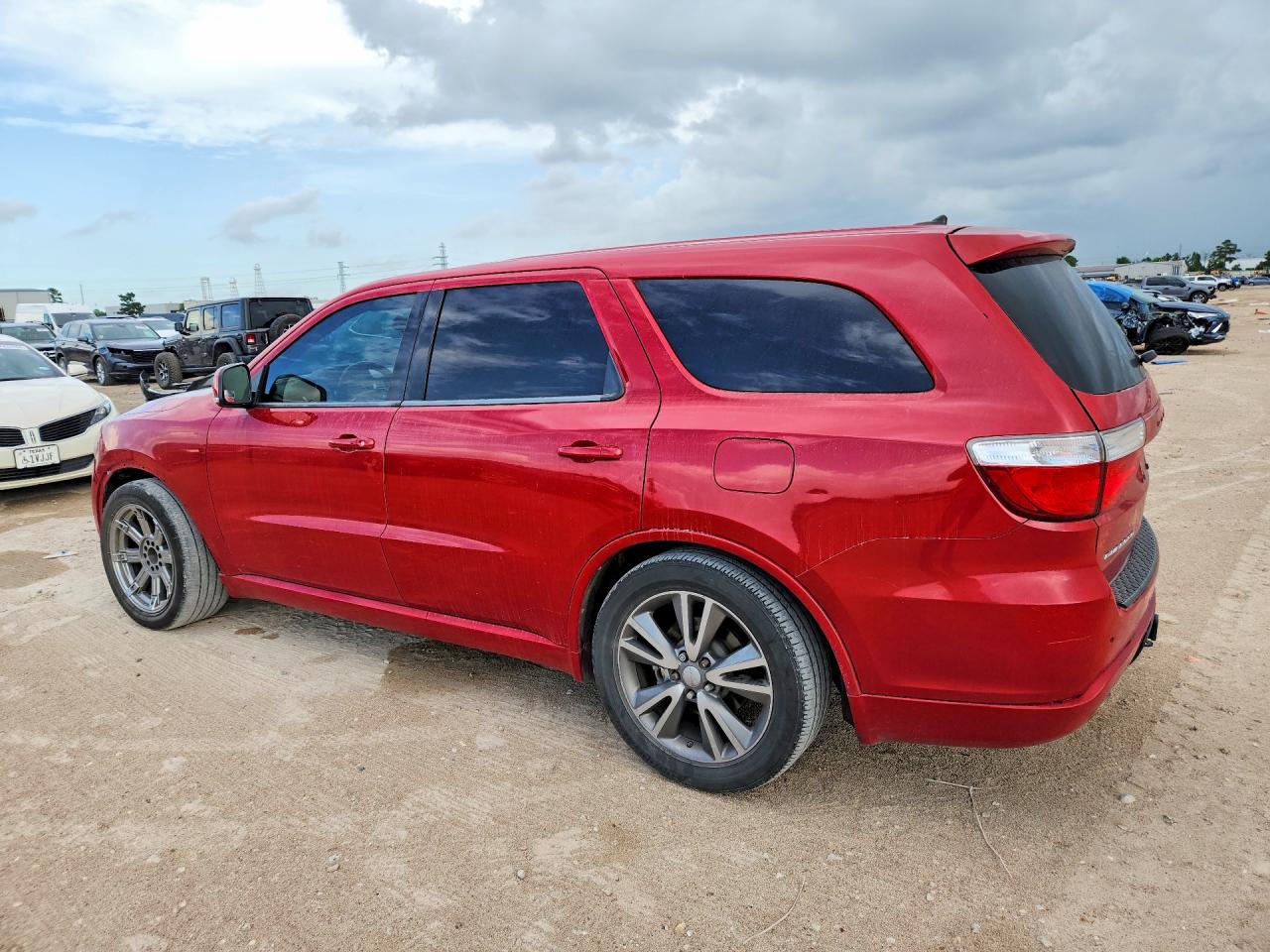 2013 Dodge Durango R/t Red vin: 1C4SDHCT4DC520675