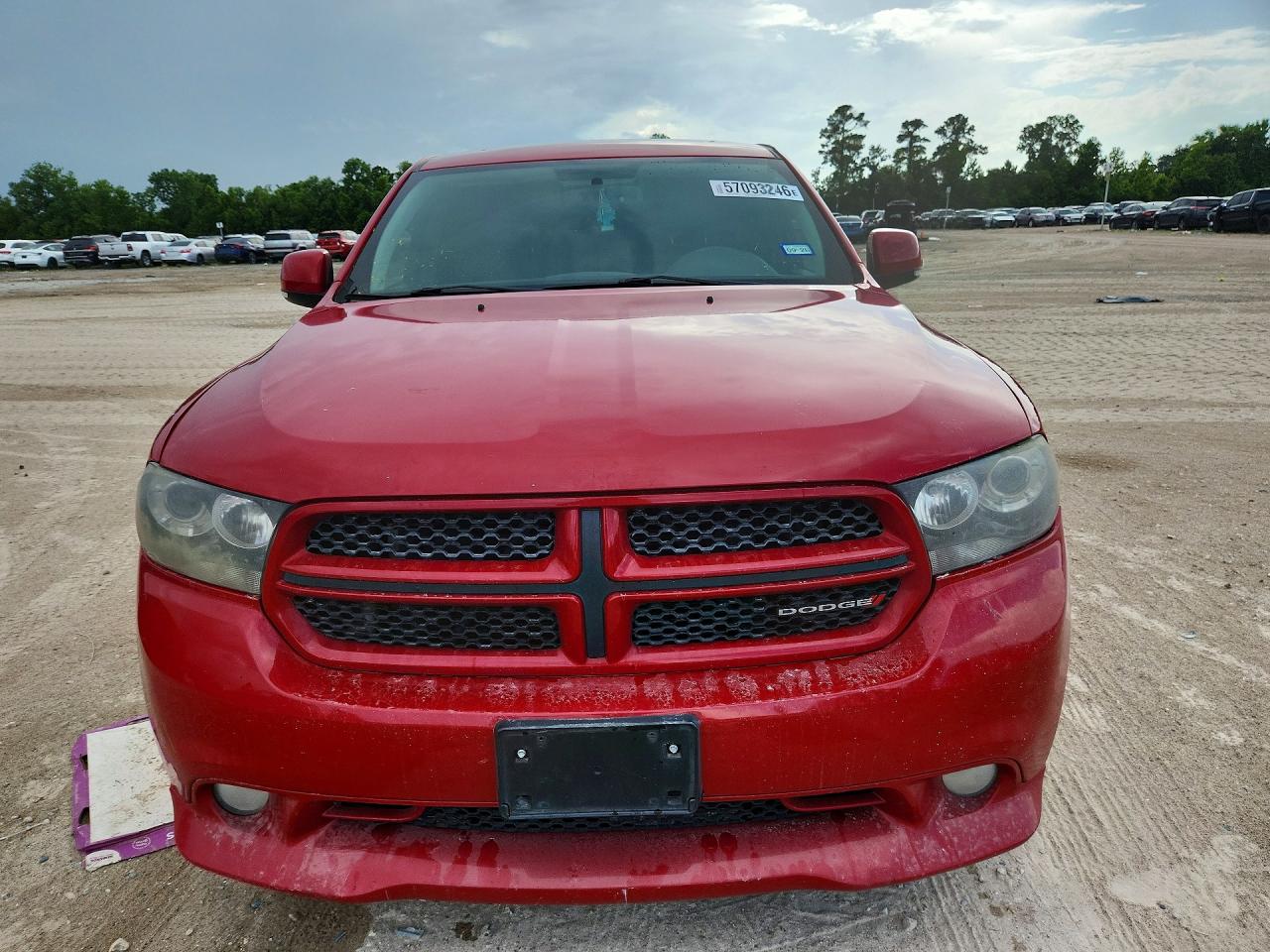 2013 Dodge Durango R/t Red vin: 1C4SDHCT4DC520675