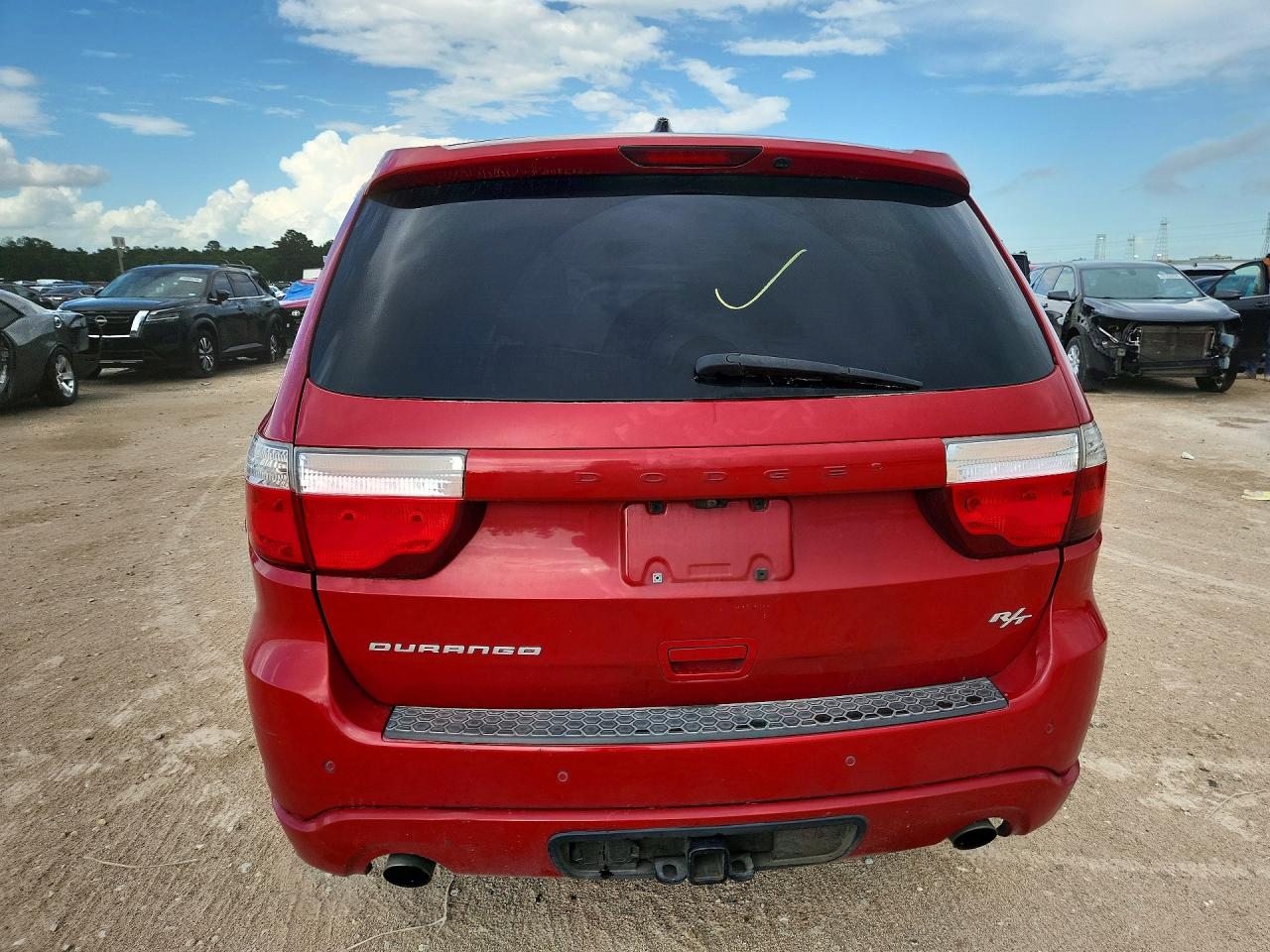 2013 Dodge Durango R/t Red vin: 1C4SDHCT4DC520675