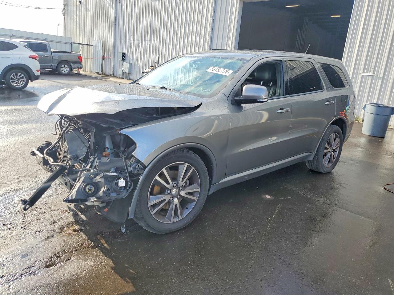 2013 Dodge Durango R Gray vin: 1C4SDHCT4DC535418