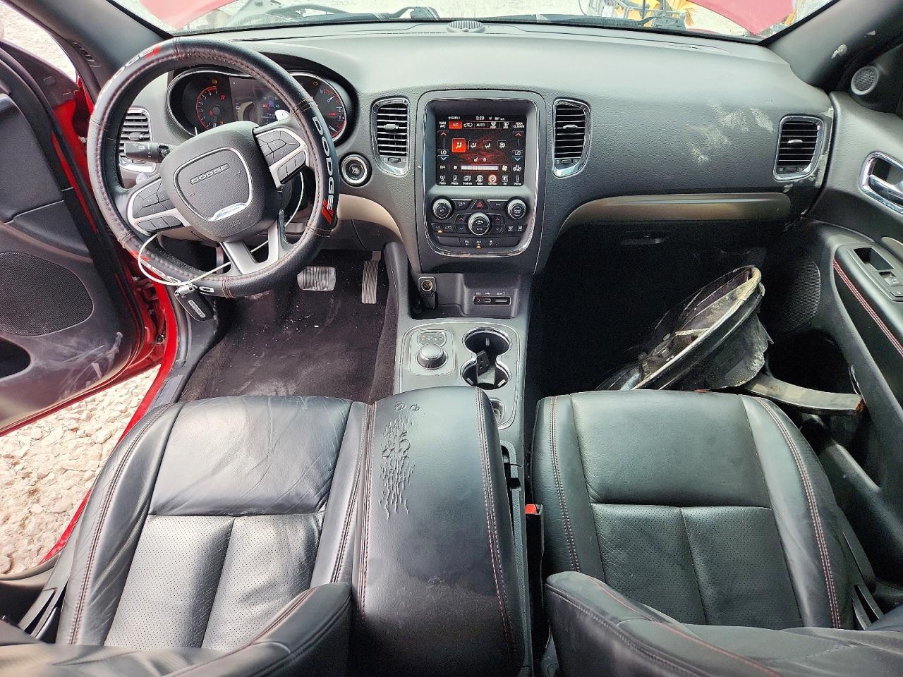 2014 Dodge Durango R Red vin: 1C4SDHCT4EC971980