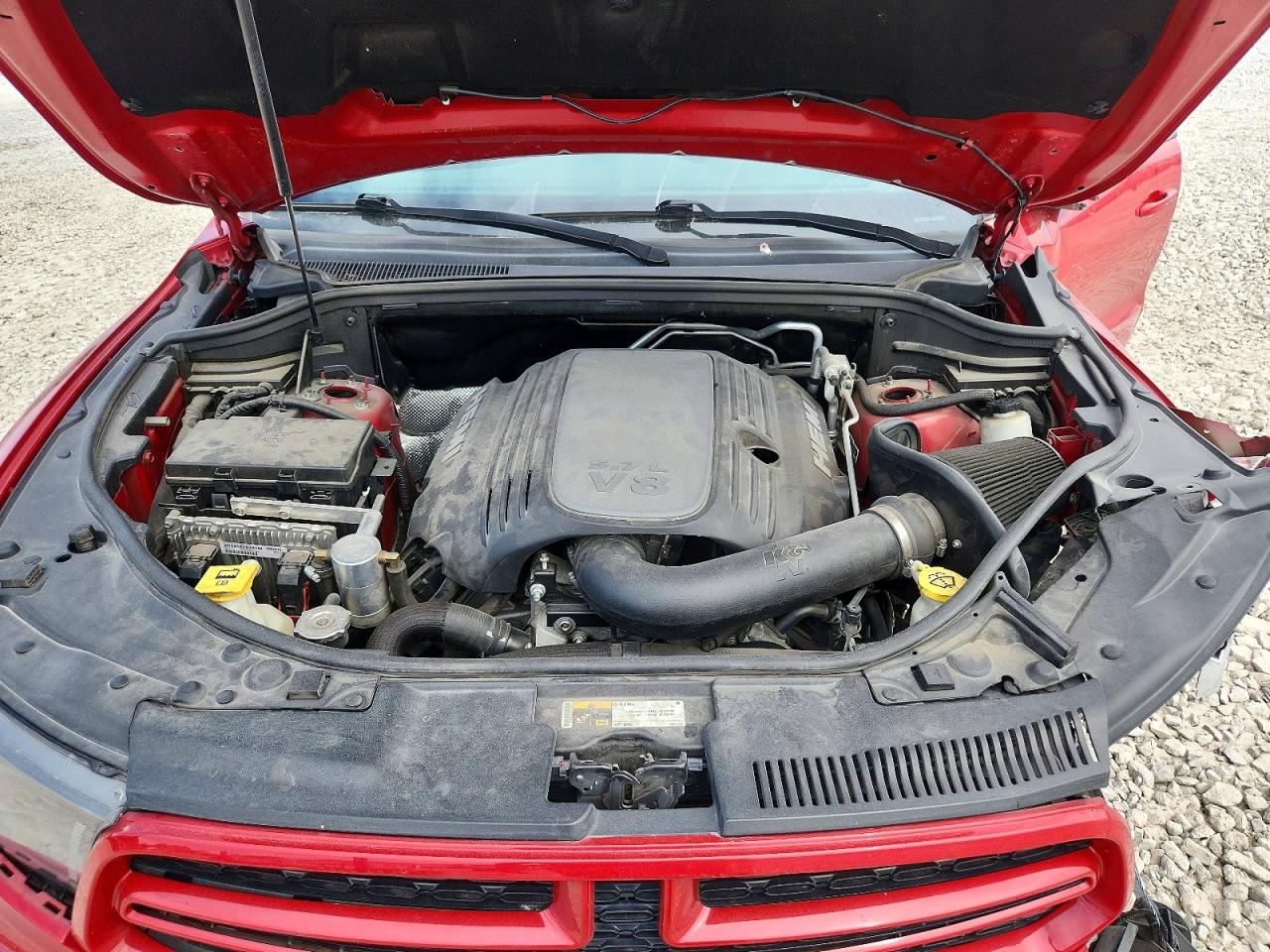 2014 Dodge Durango R Red vin: 1C4SDHCT4EC971980