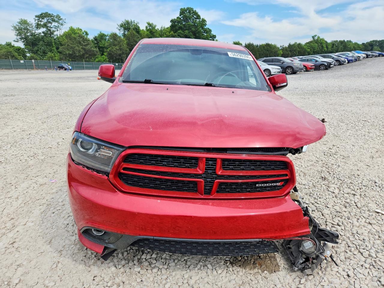 2014 Dodge Durango R Red vin: 1C4SDHCT4EC971980