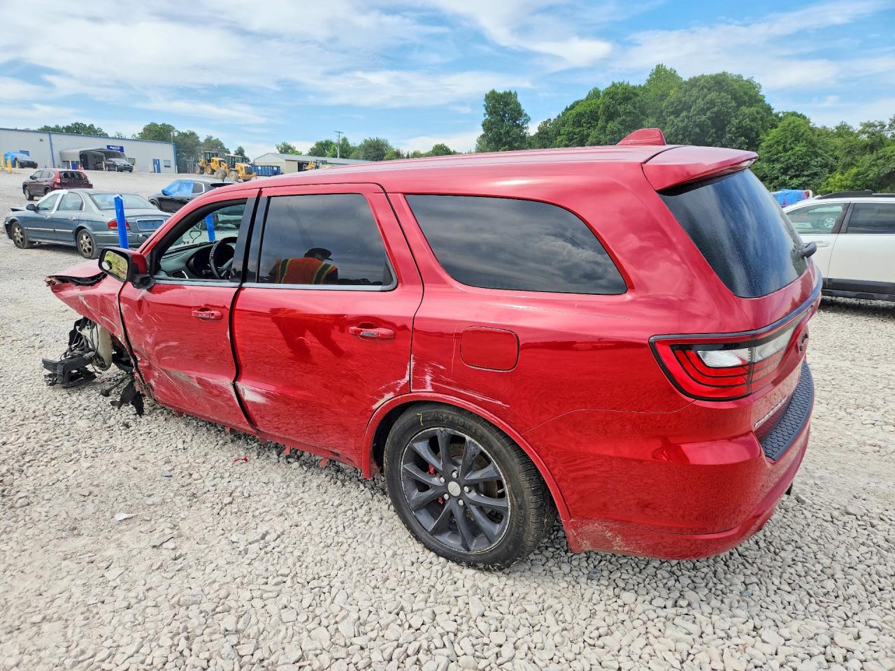 2014 Dodge Durango R Red vin: 1C4SDHCT4EC971980