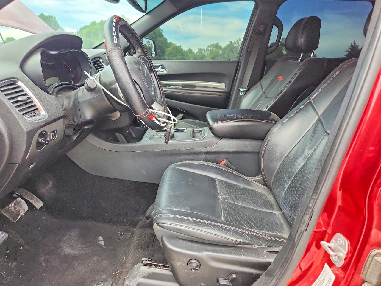 2014 Dodge Durango R Red vin: 1C4SDHCT4EC971980