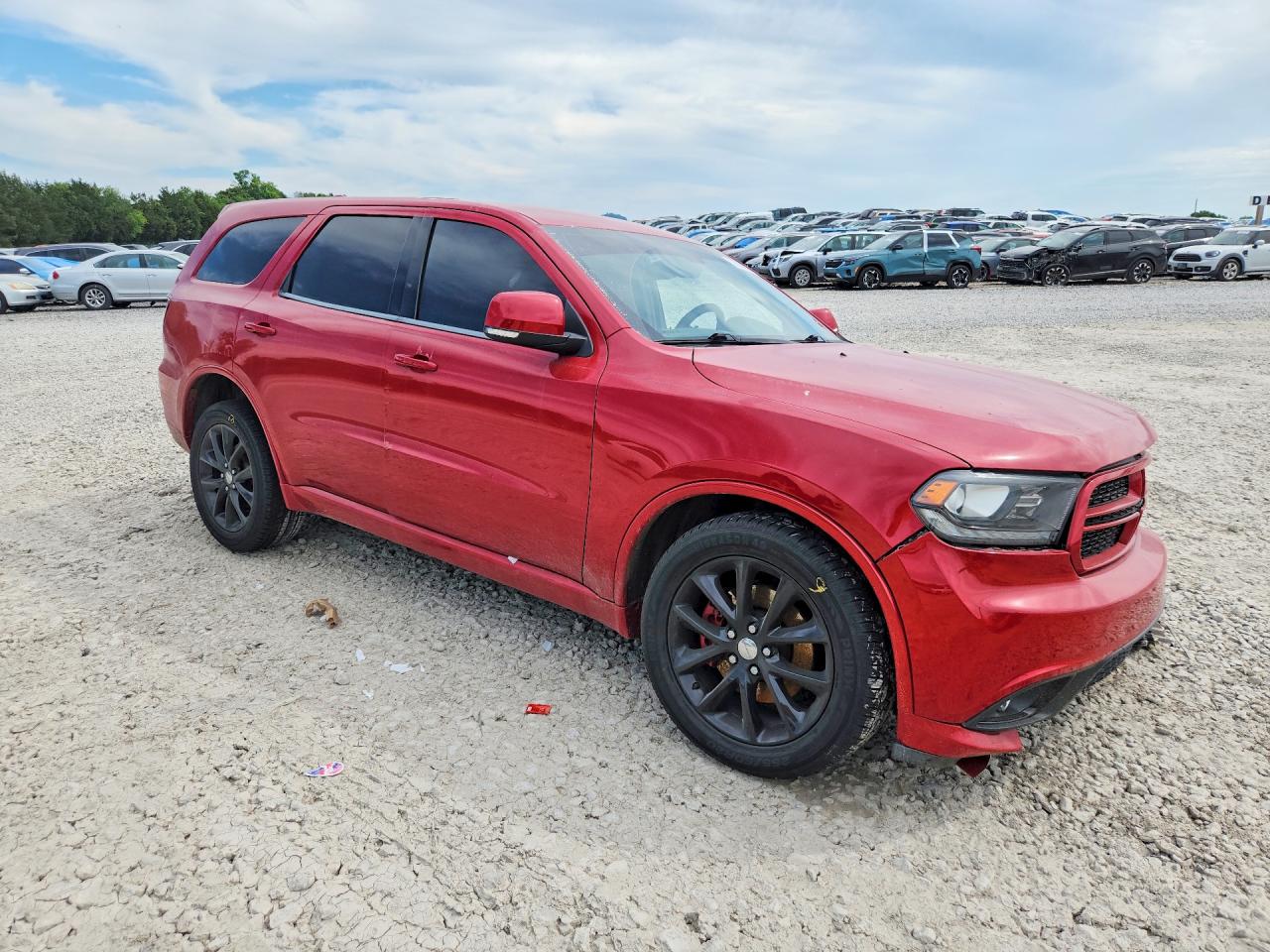 2014 Dodge Durango R Red vin: 1C4SDHCT4EC971980