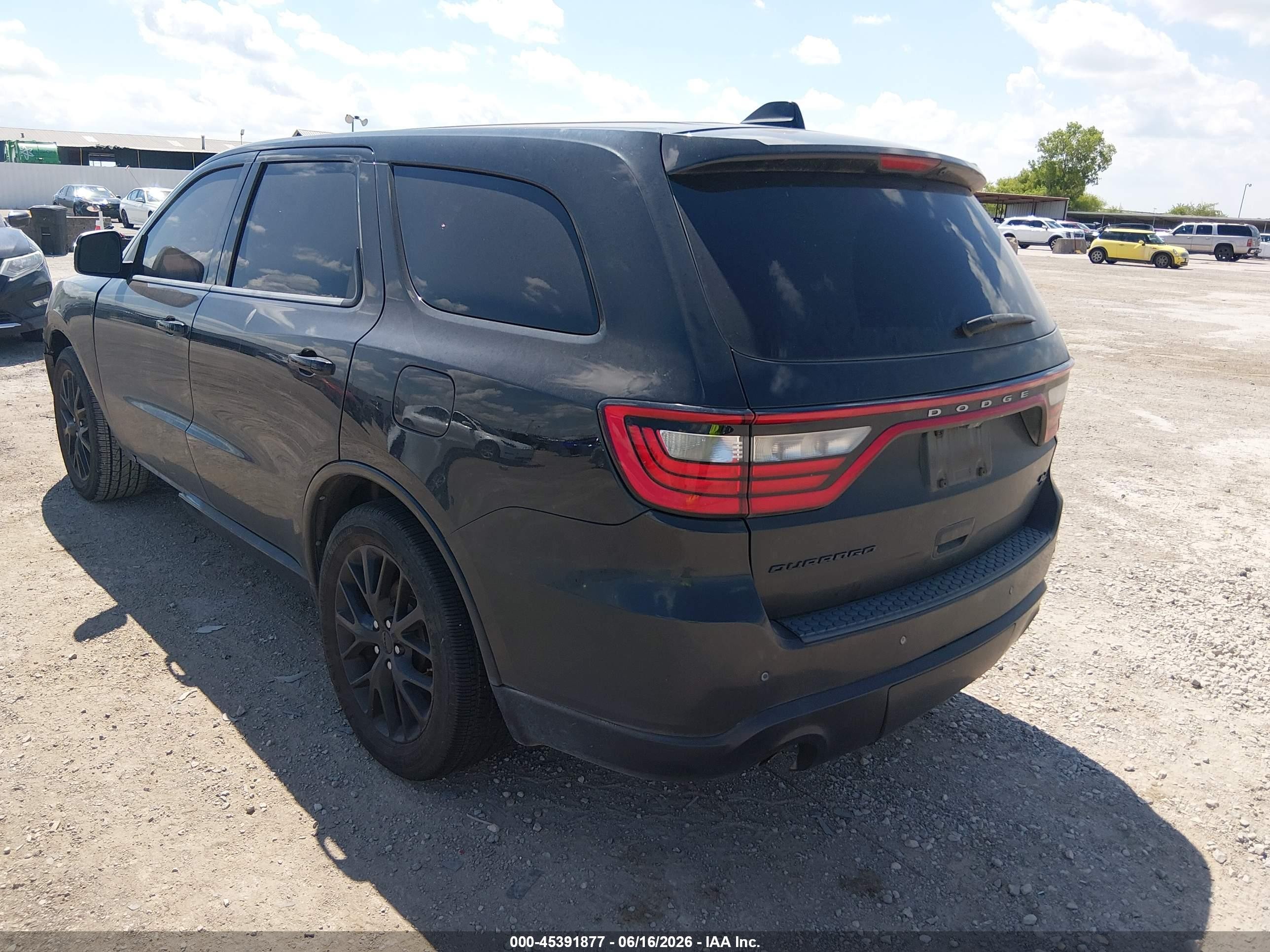 2014 Dodge Durango R/t Black vin: 1C4SDHCT4EC975043