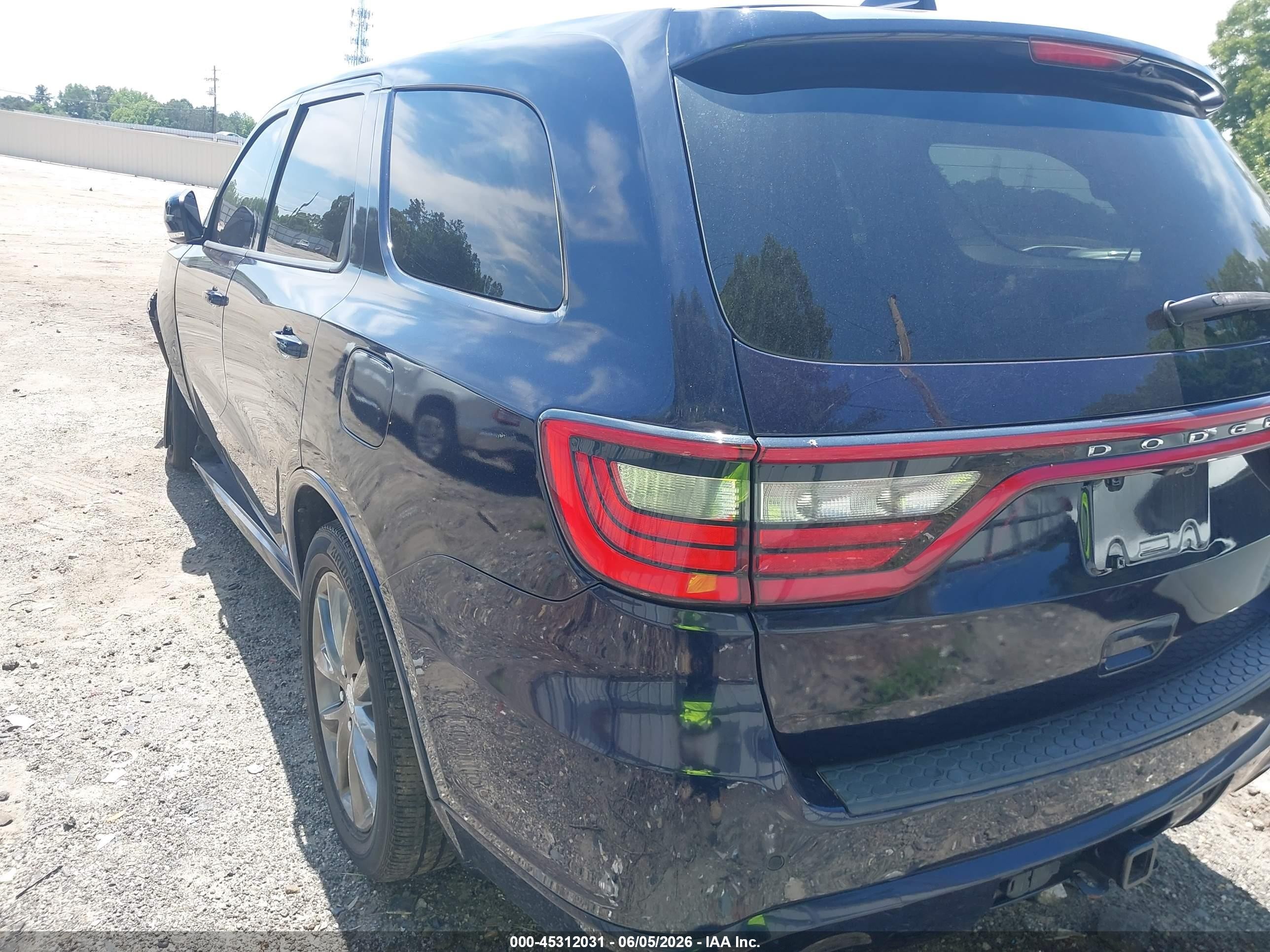 2014 Dodge Durango R/t Black vin: 1C4SDHCT5EC411241