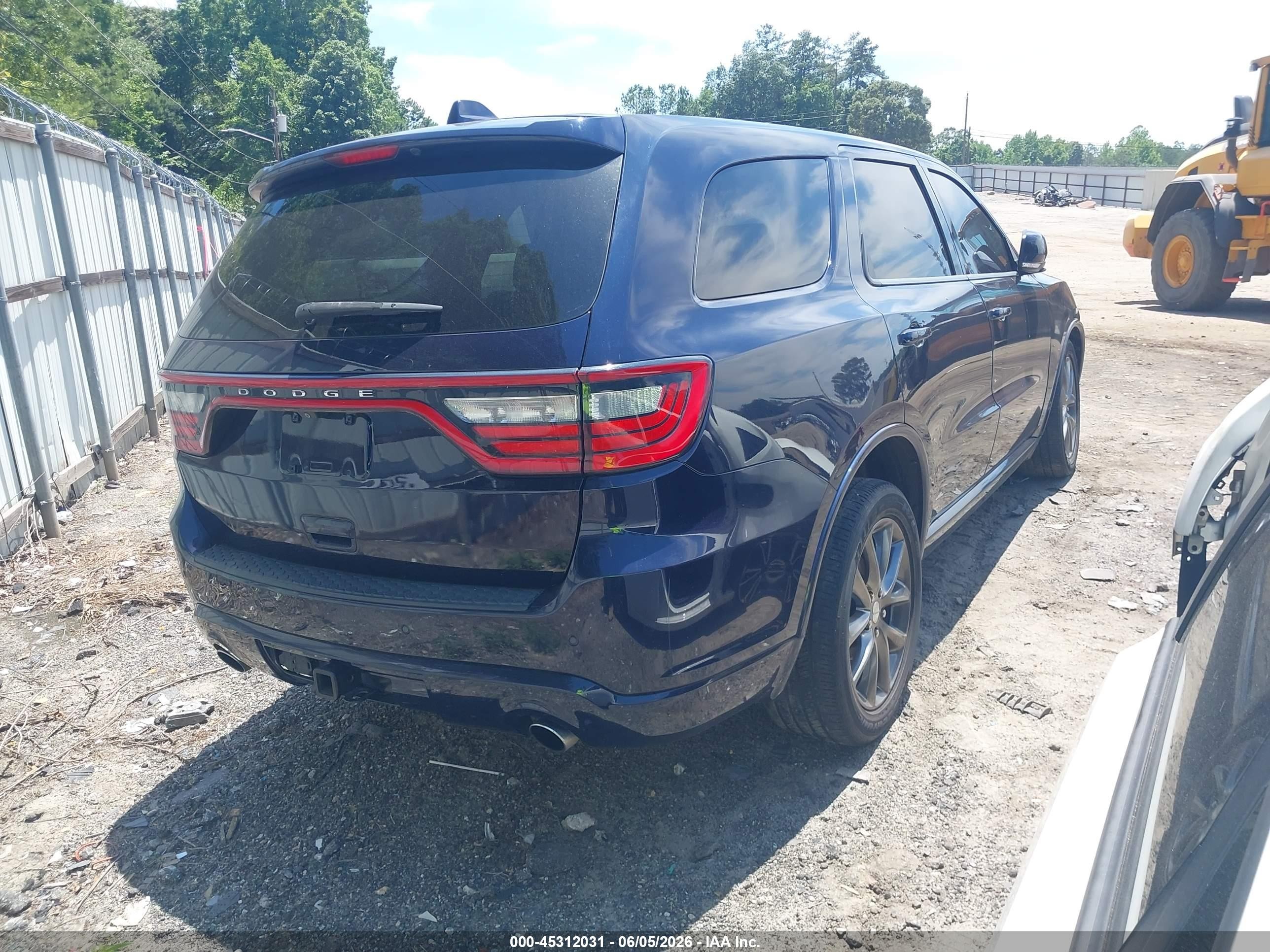 2014 Dodge Durango R/t Black vin: 1C4SDHCT5EC411241