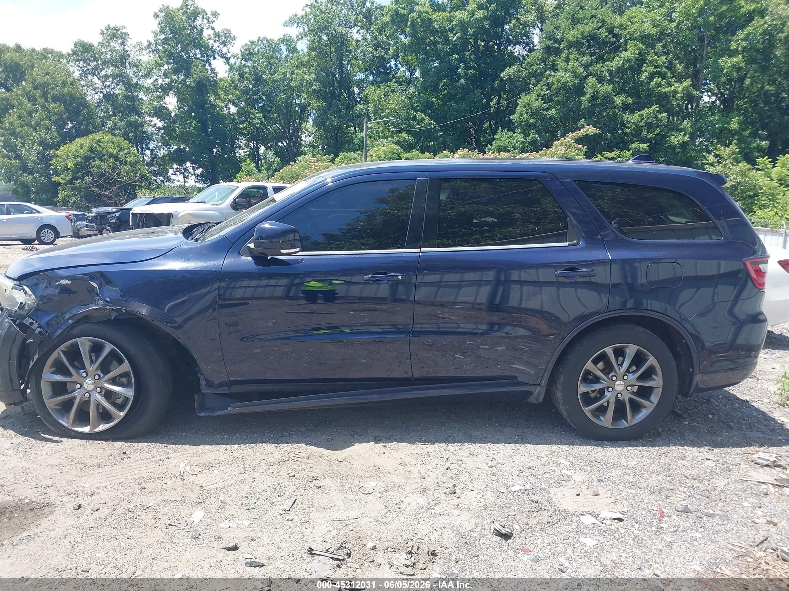 2014 Dodge Durango R/t Black vin: 1C4SDHCT5EC411241