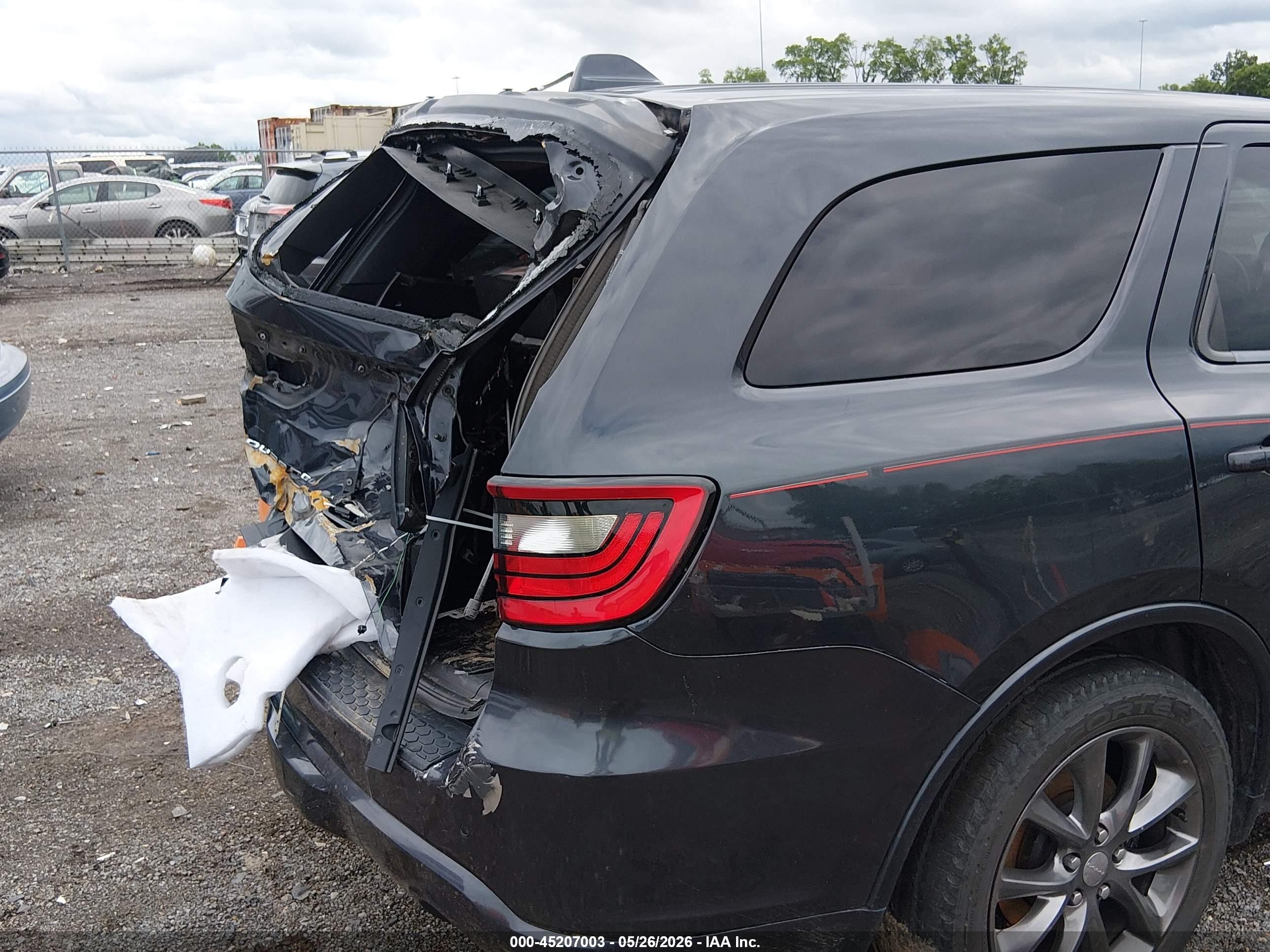 2014 Dodge Durango R/t Black vin: 1C4SDHCT5EC596679
