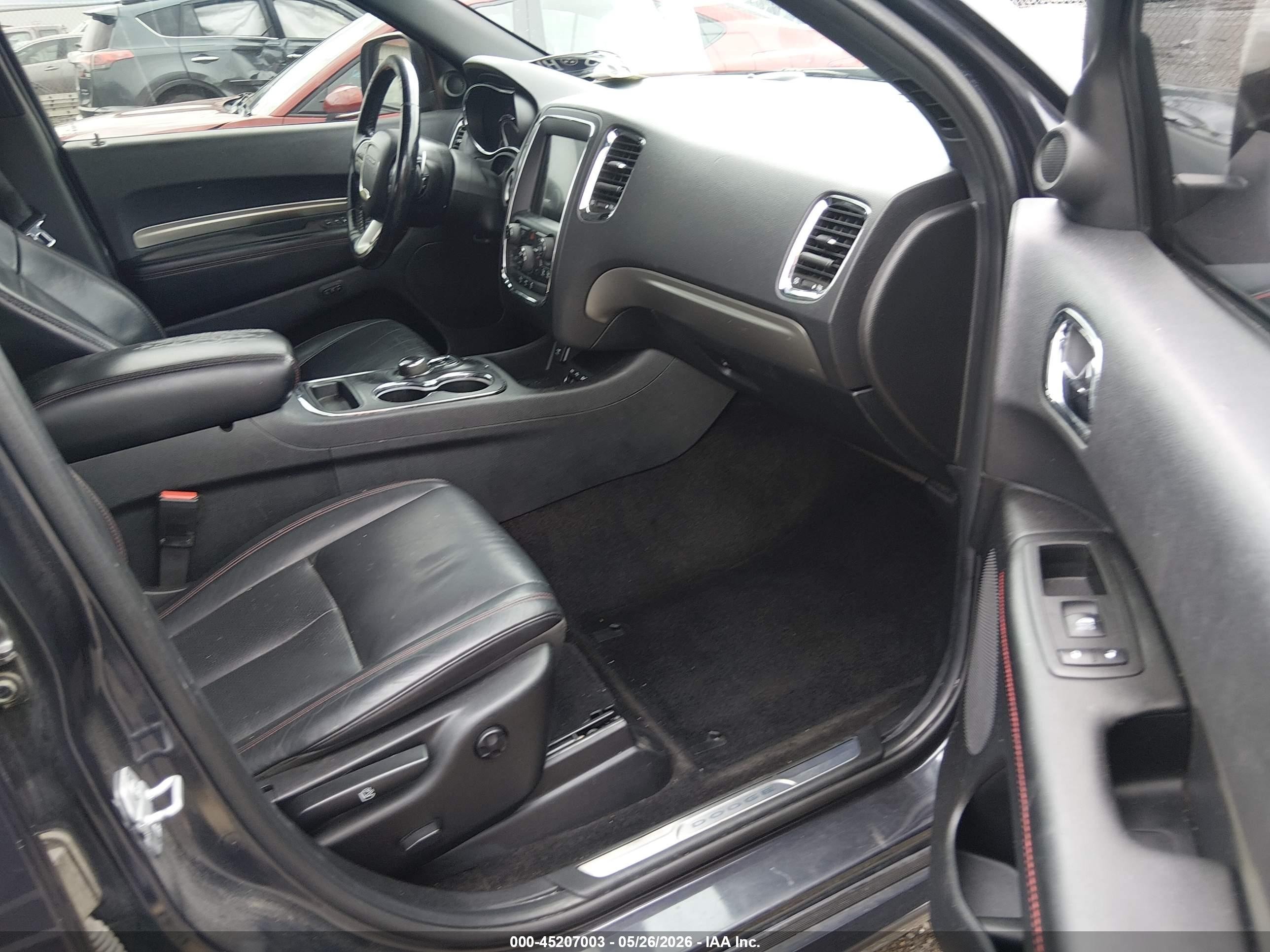 2014 Dodge Durango R/t Black vin: 1C4SDHCT5EC596679