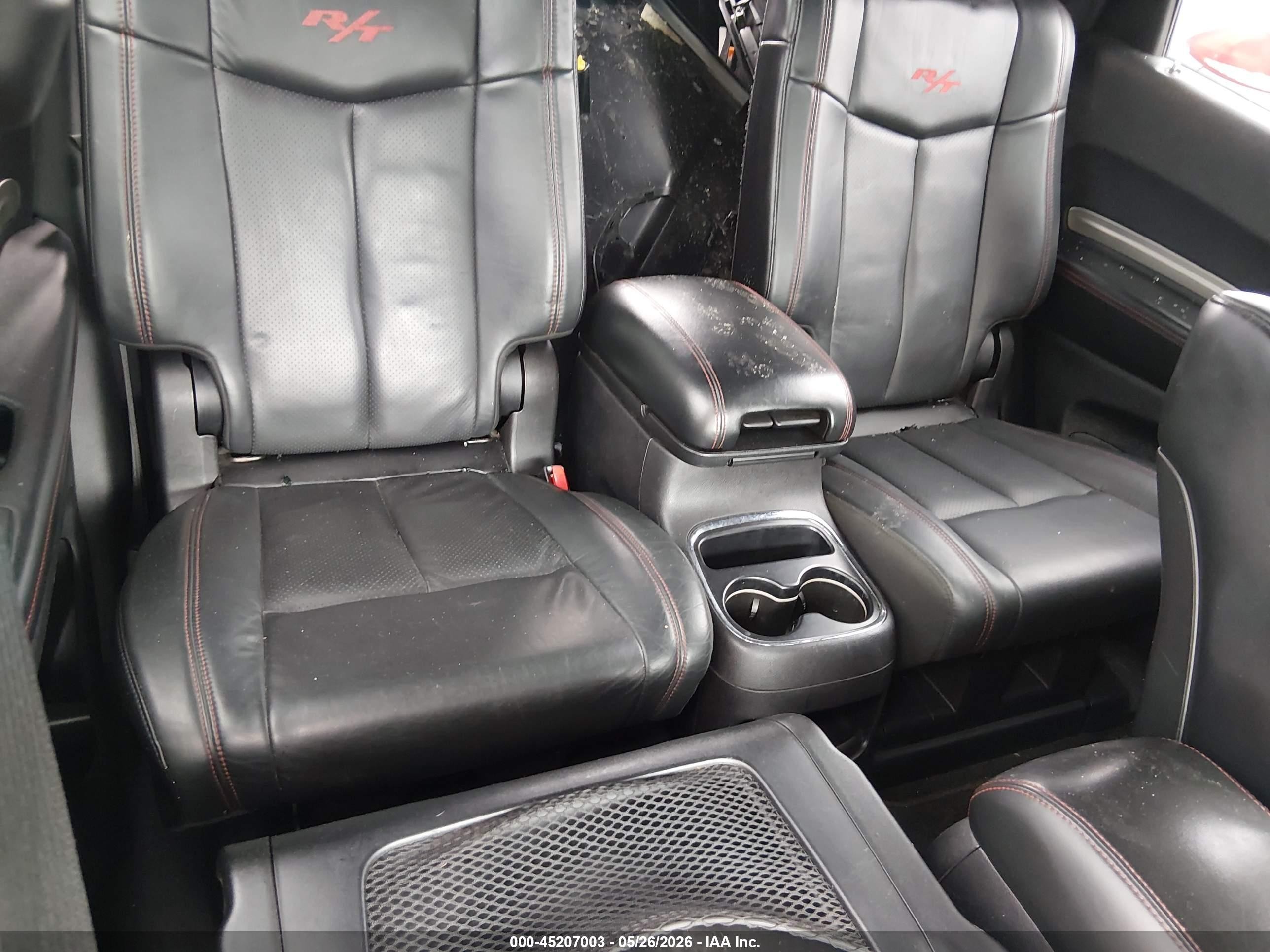 2014 Dodge Durango R/t Black vin: 1C4SDHCT5EC596679