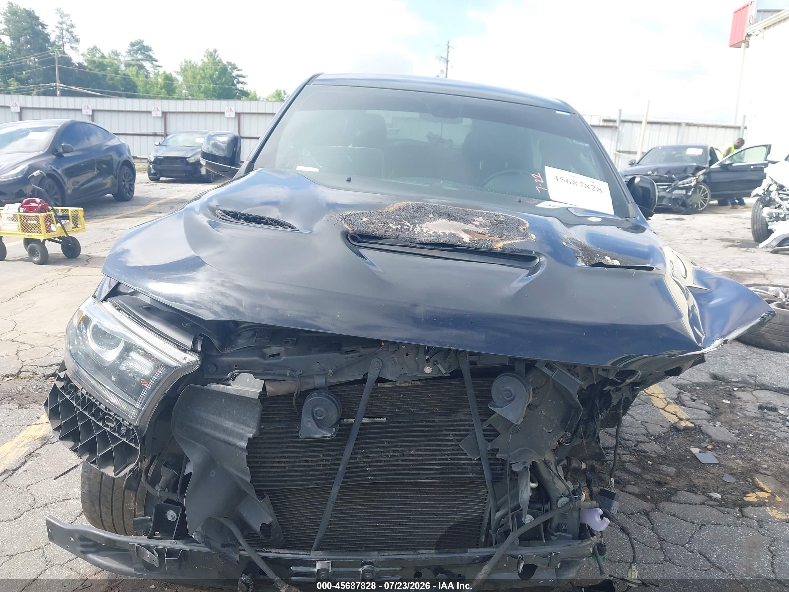 2020 Dodge Durango R/t Rwd Черный vin: 1C4SDHCT5LC259569