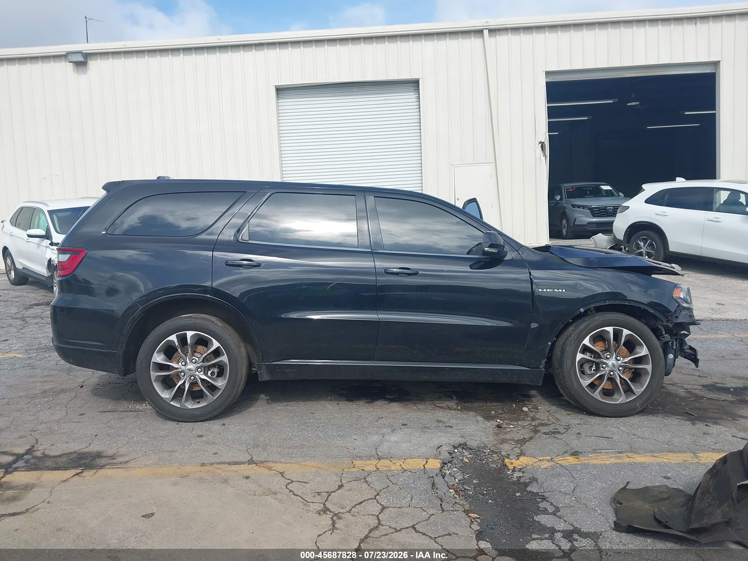 2020 Dodge Durango R/t Rwd Черный vin: 1C4SDHCT5LC259569