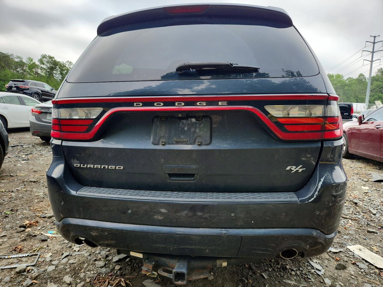 2014 Dodge Durango R/t Gray vin: 1C4SDHCT6EC454602