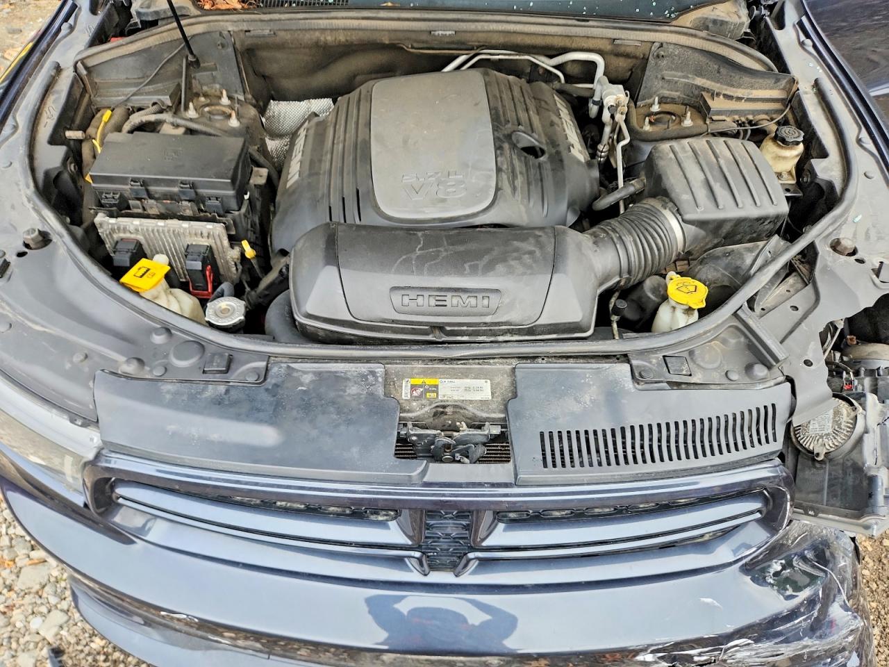 2014 Dodge Durango R/t Gray vin: 1C4SDHCT6EC454602