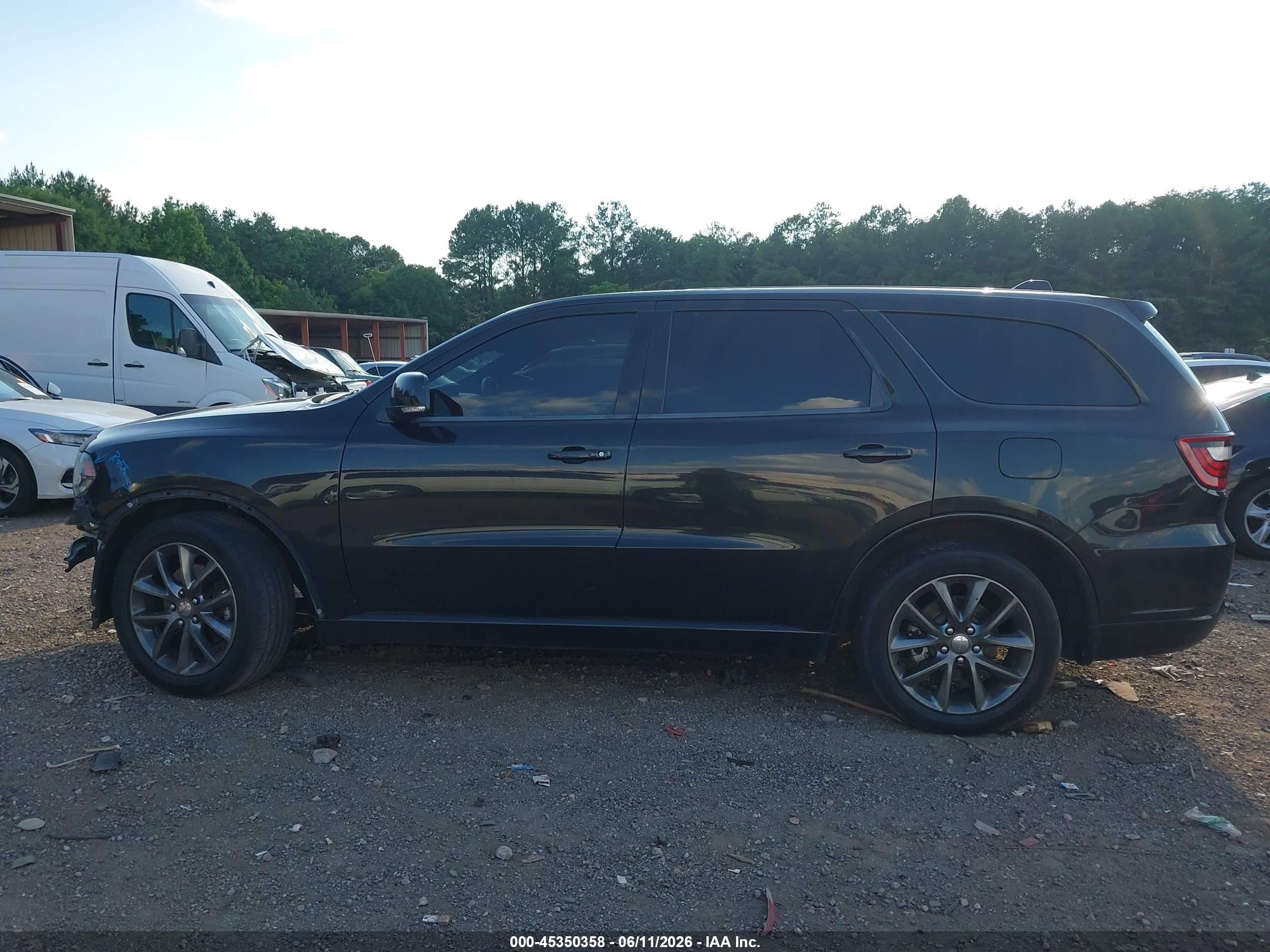 2015 Dodge Durango R/t Черный vin: 1C4SDHCT6FC709217