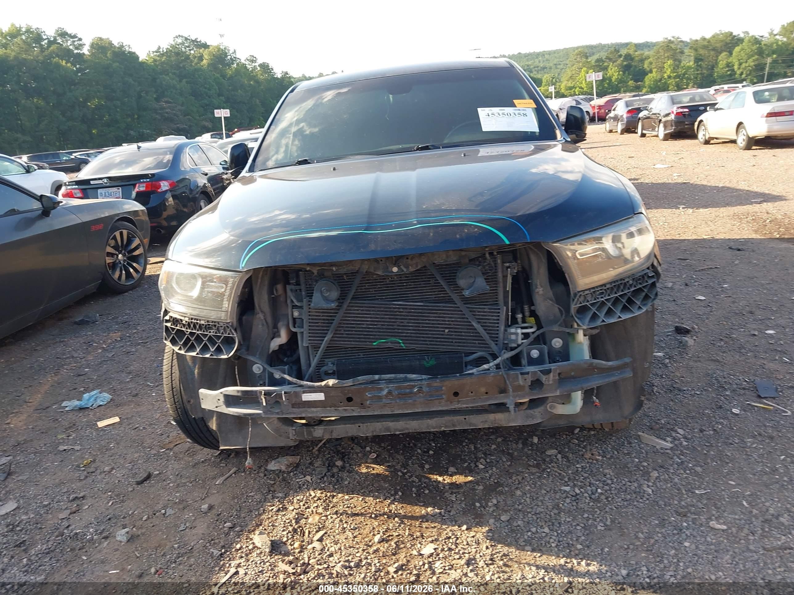 2015 Dodge Durango R/t Черный vin: 1C4SDHCT6FC709217