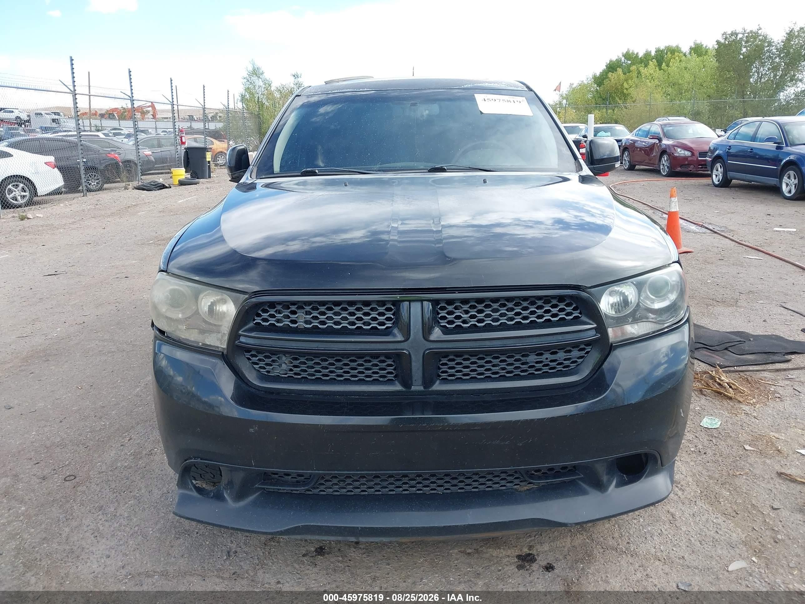 2013 Dodge Durango R/t Черный vin: 1C4SDHCT7DC677343