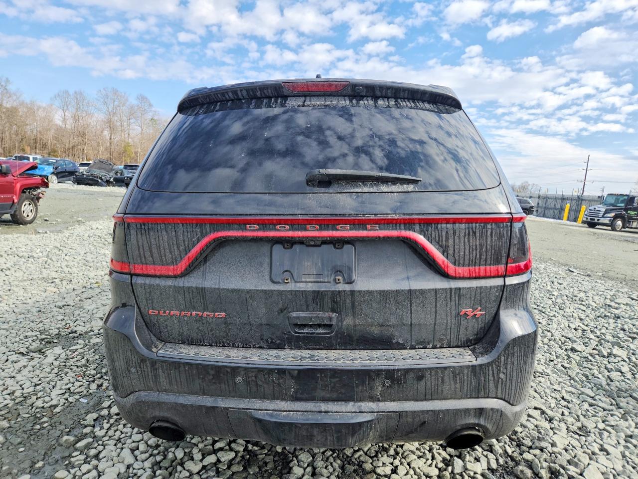 2015 Dodge Durango R/t Black vin: 1C4SDHCT7FC873463