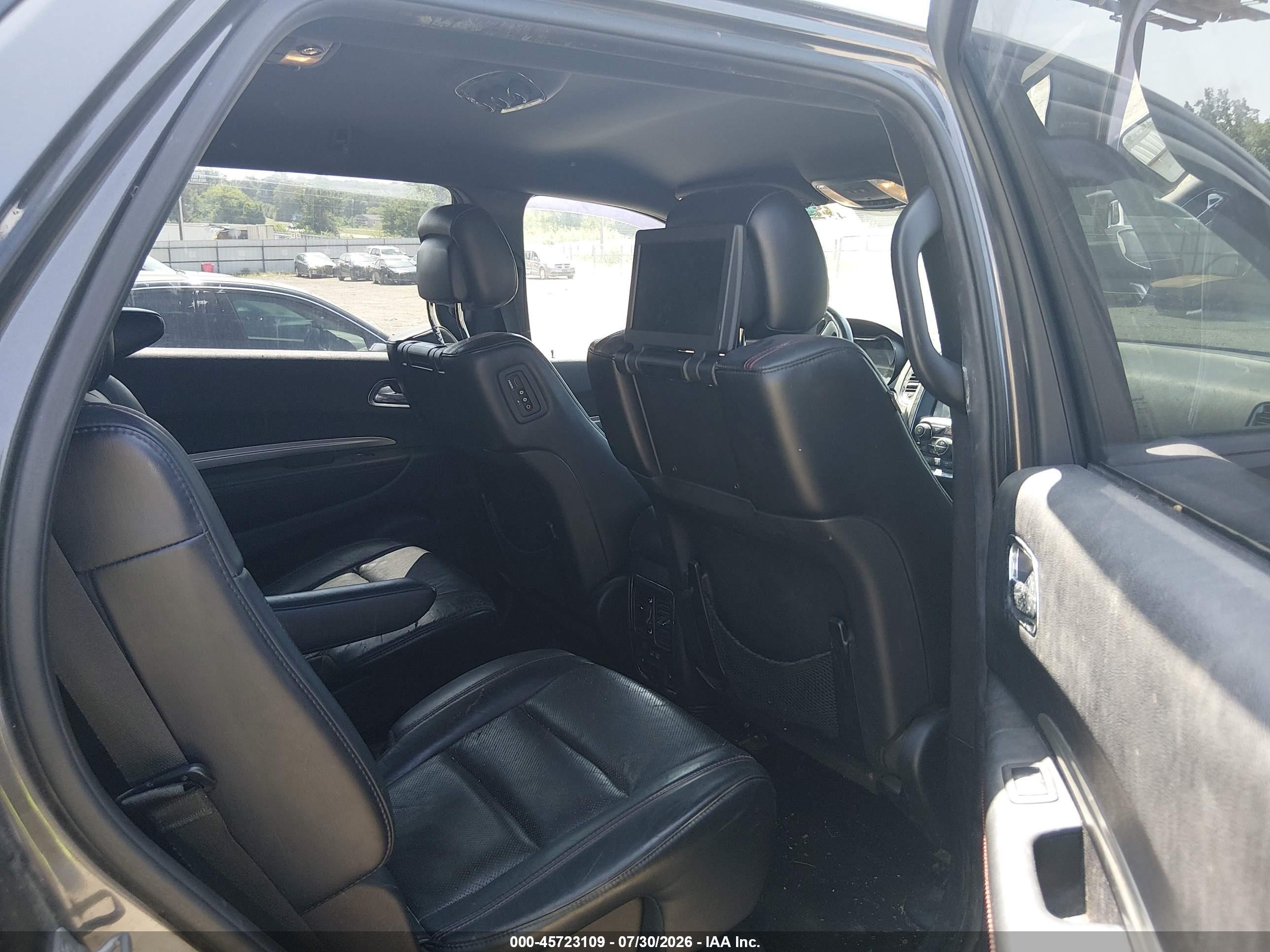 2014 Dodge Durango R/t Gray vin: 1C4SDHCT8EC466900