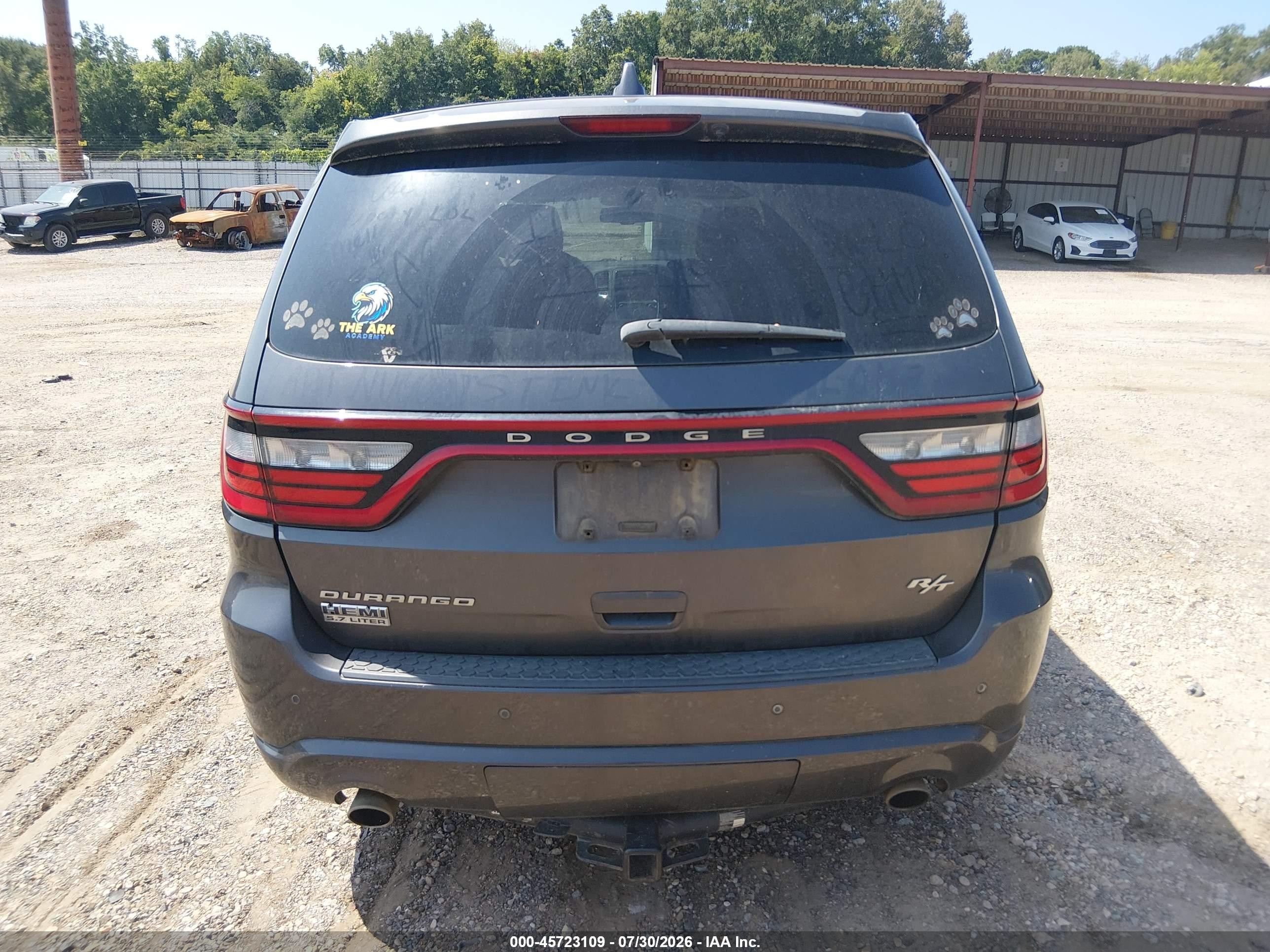 2014 Dodge Durango R/t Gray vin: 1C4SDHCT8EC466900