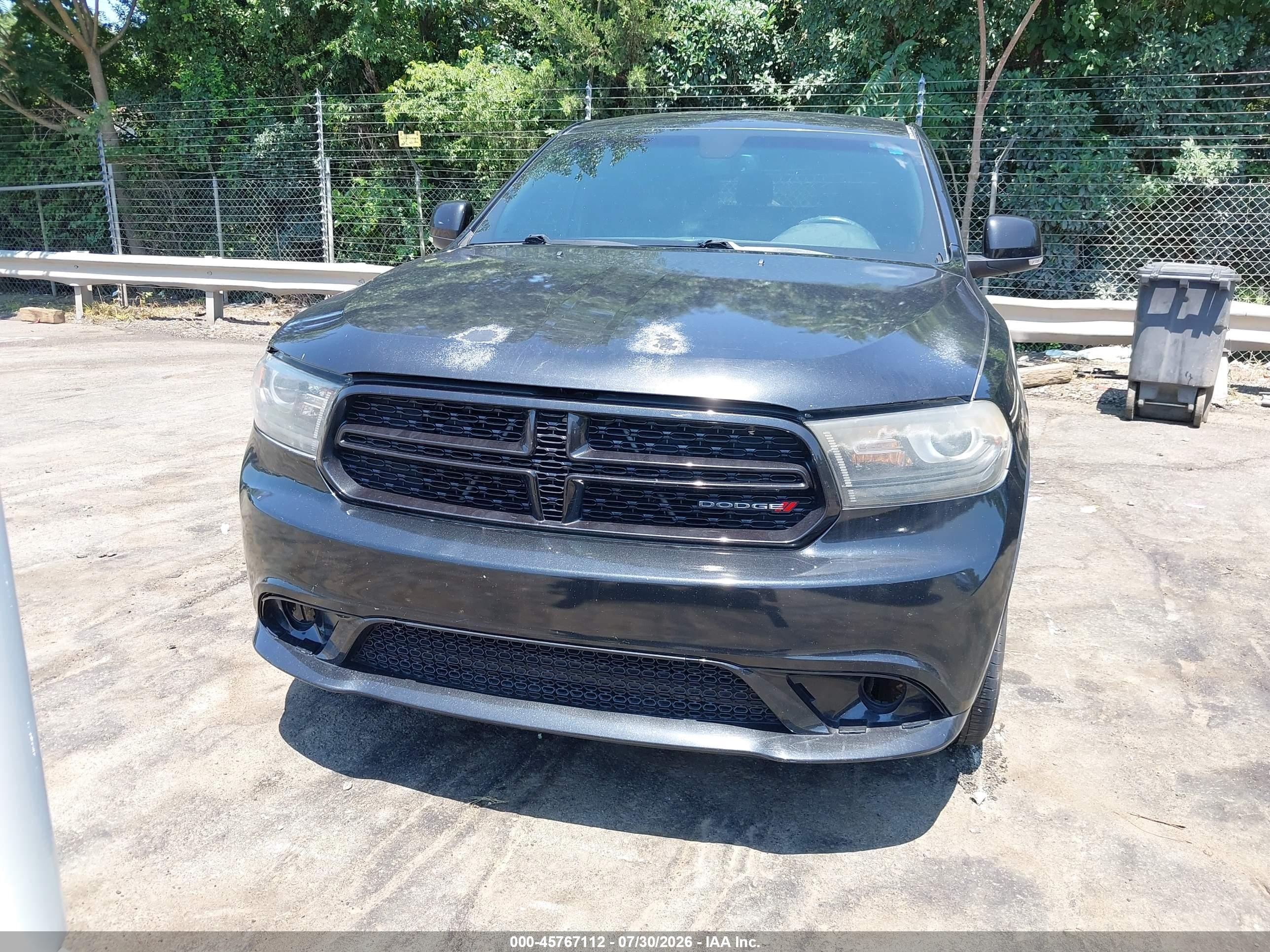 2014 Dodge Durango R/t Black vin: 1C4SDHCT9EC387896
