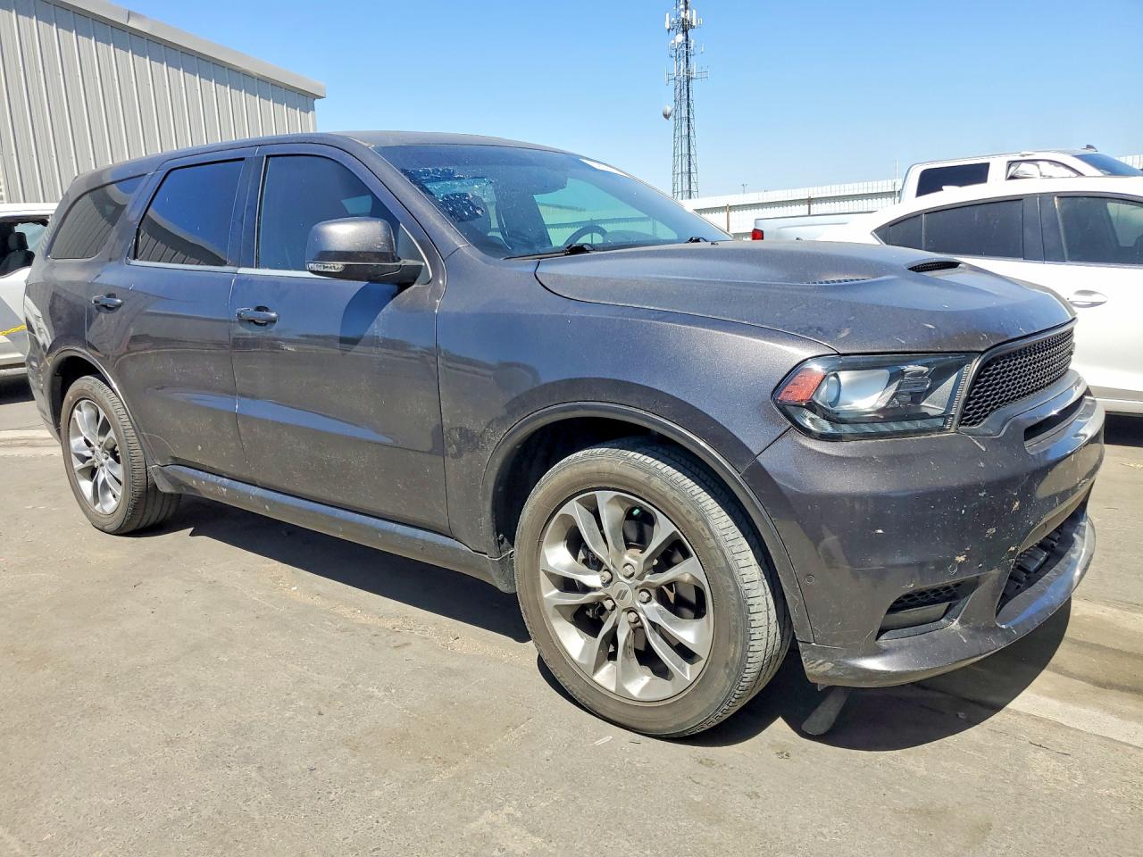 2019 Dodge Durango R/t Gray vin: 1C4SDHCT9KC622101