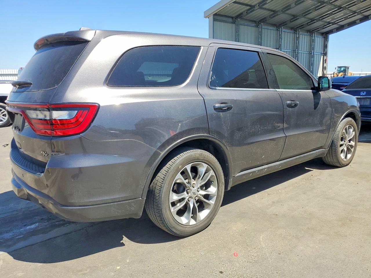 2019 Dodge Durango R/t Gray vin: 1C4SDHCT9KC622101