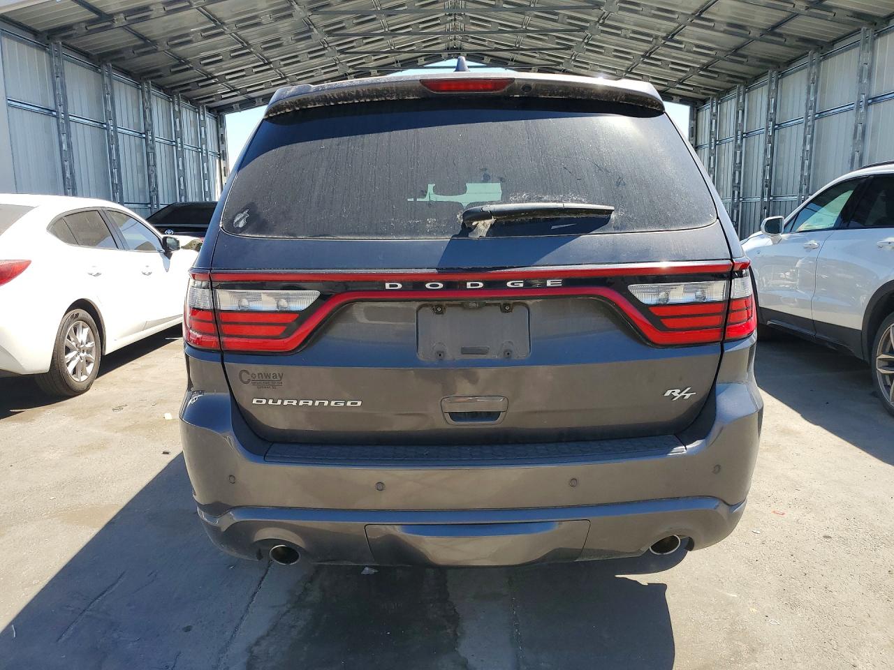 2019 Dodge Durango R/t Gray vin: 1C4SDHCT9KC622101