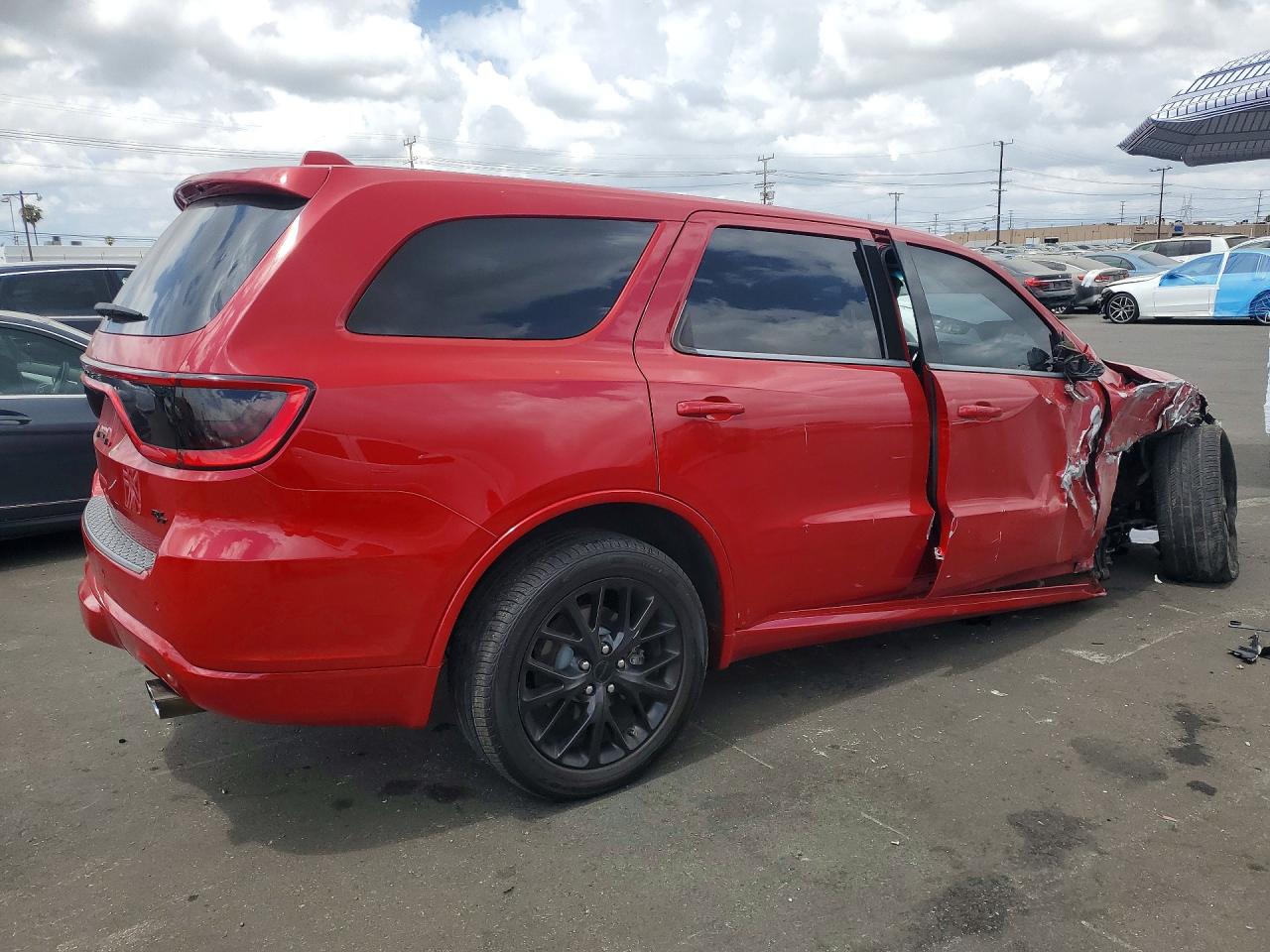 2015 Dodge Durango R Red vin: 1C4SDHCTXFC810129