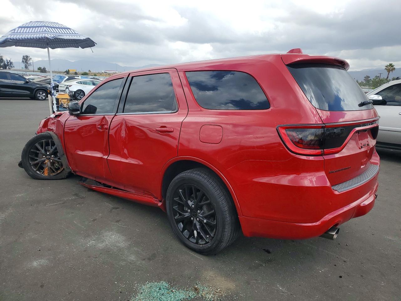 2015 Dodge Durango R Red vin: 1C4SDHCTXFC810129