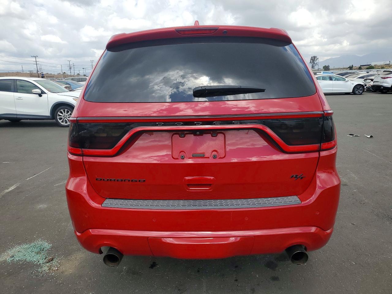 2015 Dodge Durango R Red vin: 1C4SDHCTXFC810129