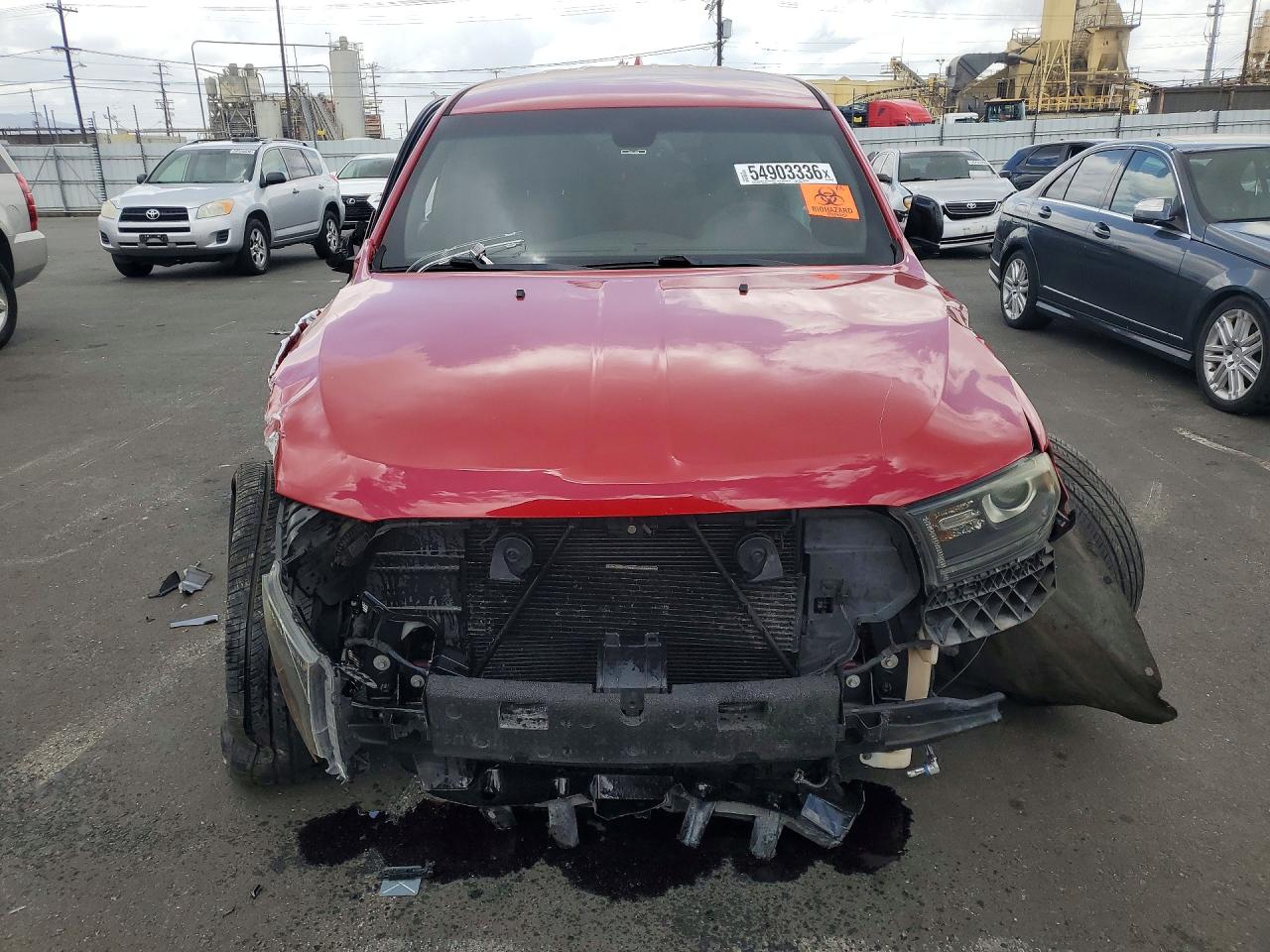 2015 Dodge Durango R Red vin: 1C4SDHCTXFC810129
