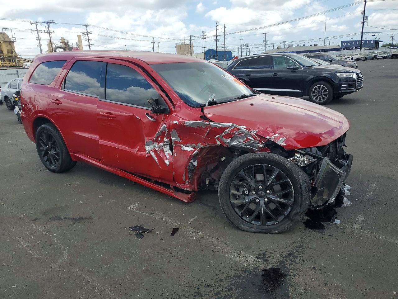 2015 Dodge Durango R Red vin: 1C4SDHCTXFC810129