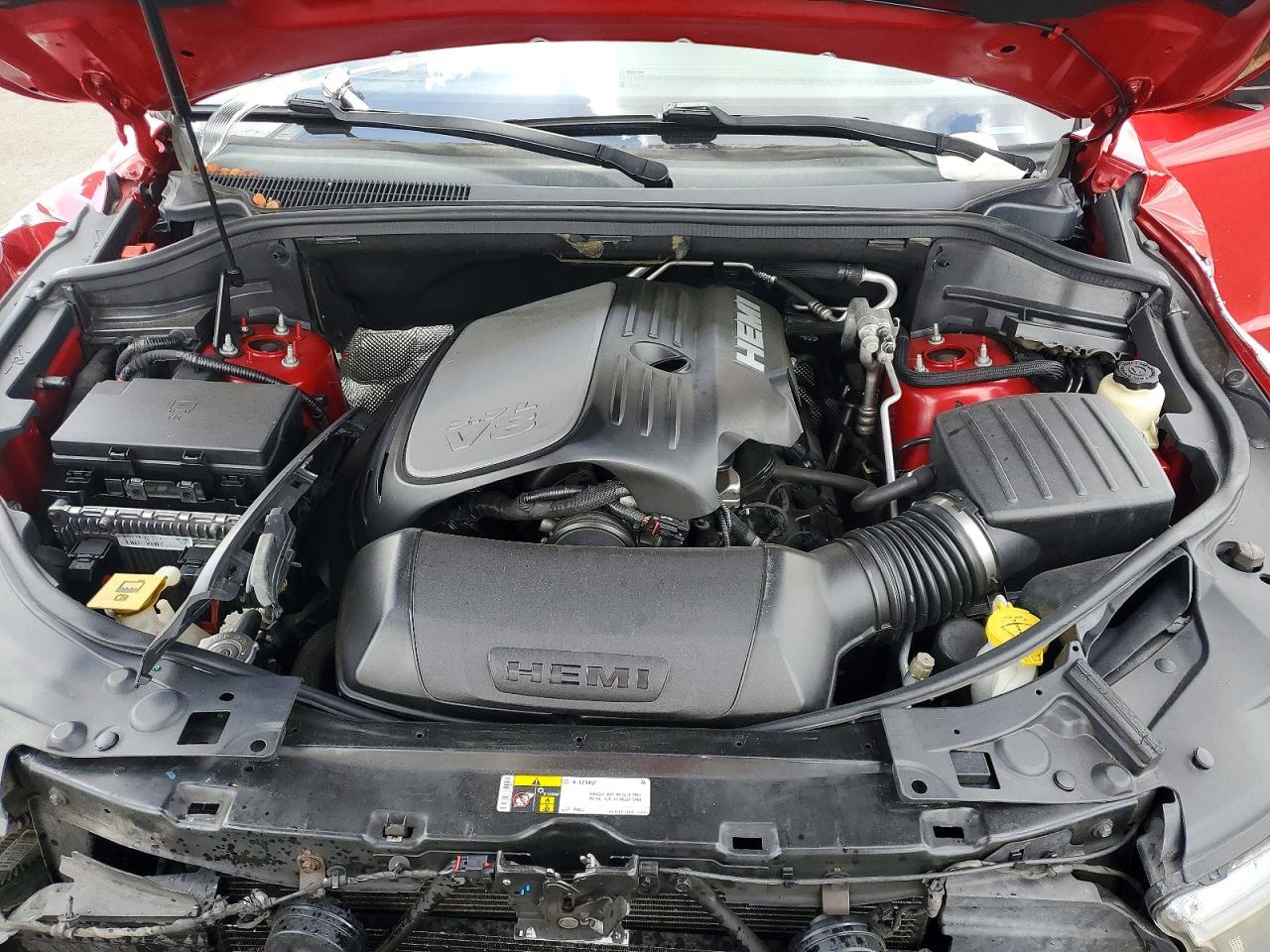 2015 Dodge Durango R Red vin: 1C4SDHCTXFC810129