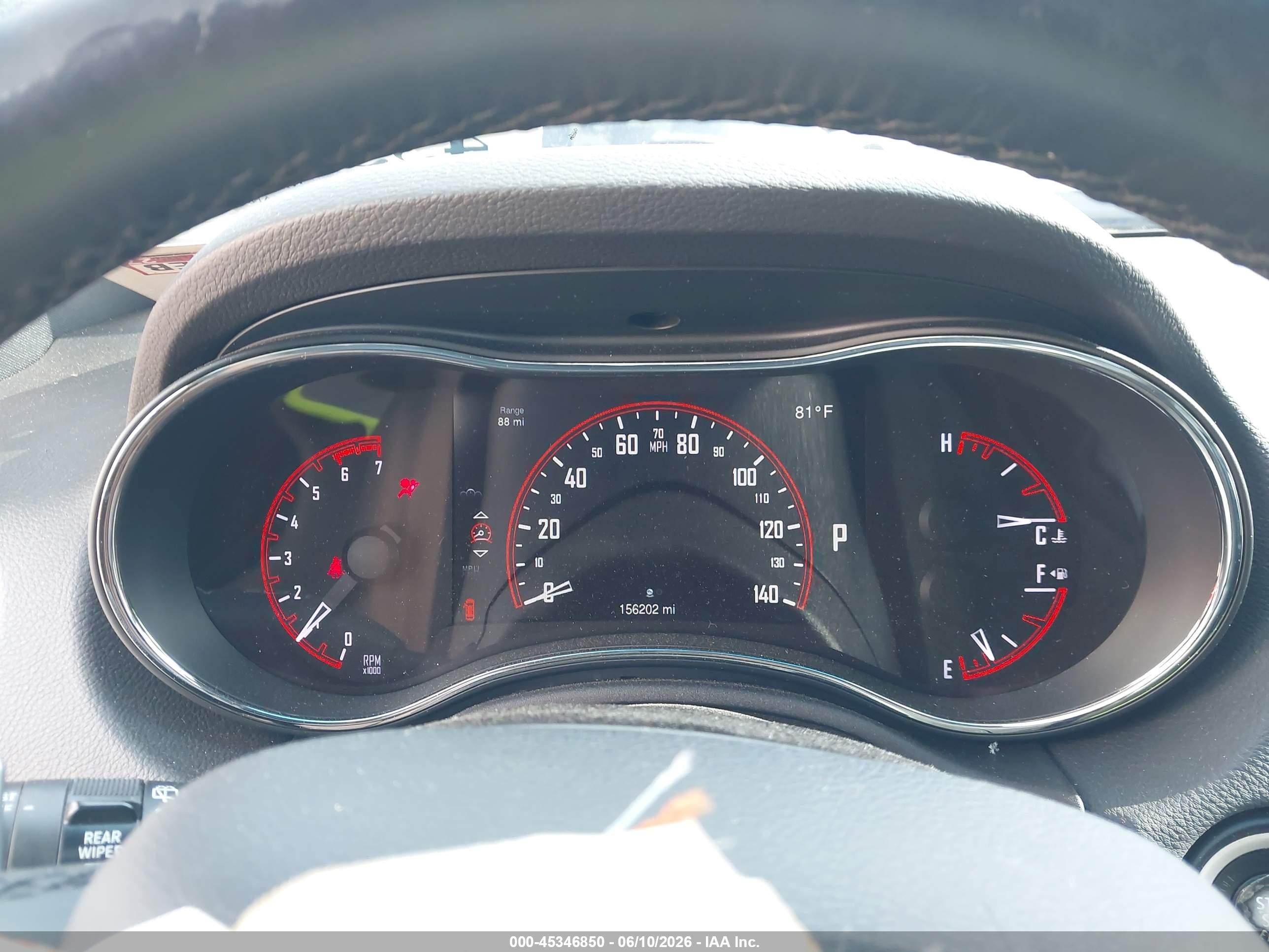 2015 Dodge Durango R/t White vin: 1C4SDHCTXFC810132