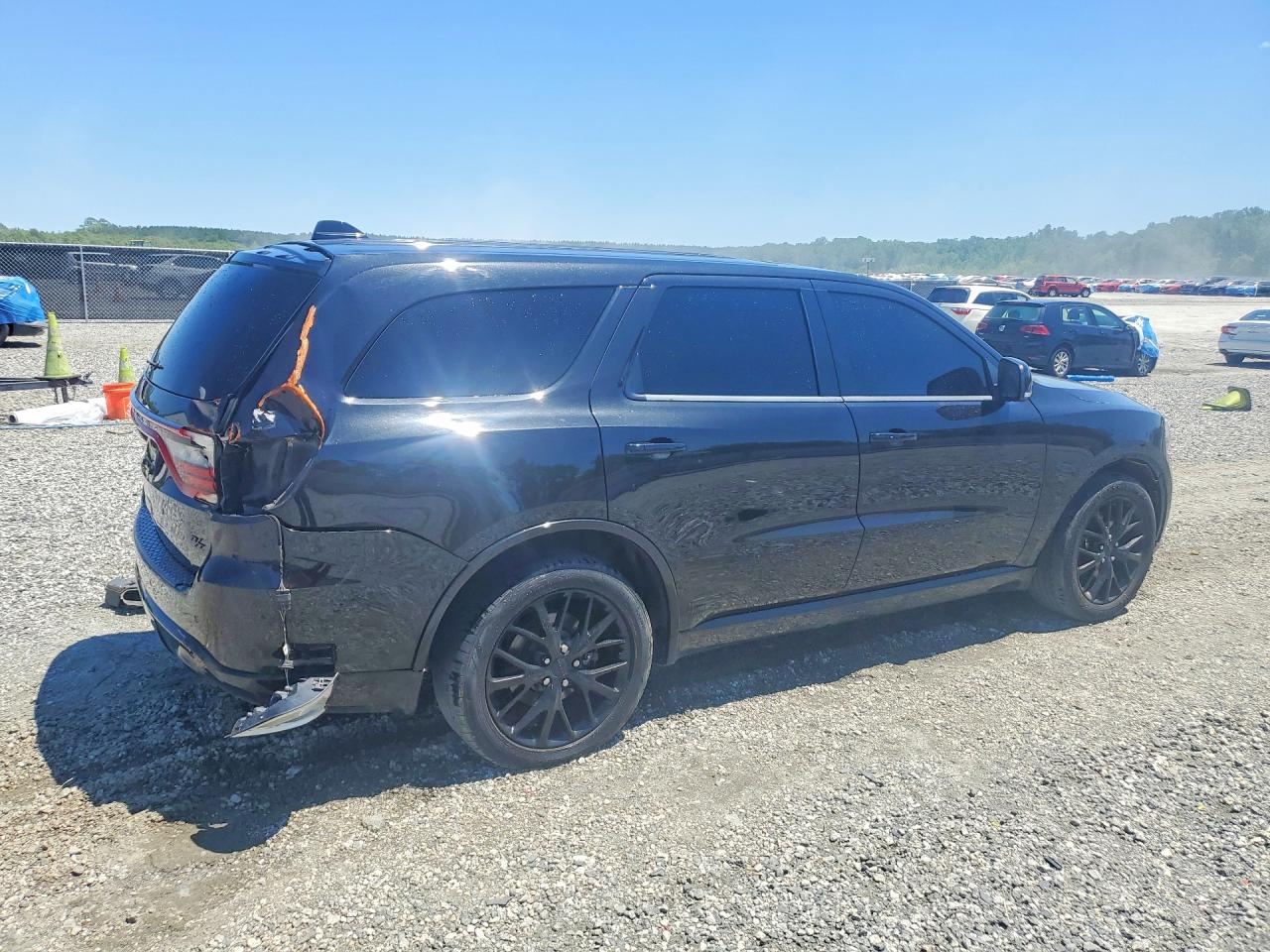 2015 Dodge Durango R/t Черный vin: 1C4SDHCTXFC833944