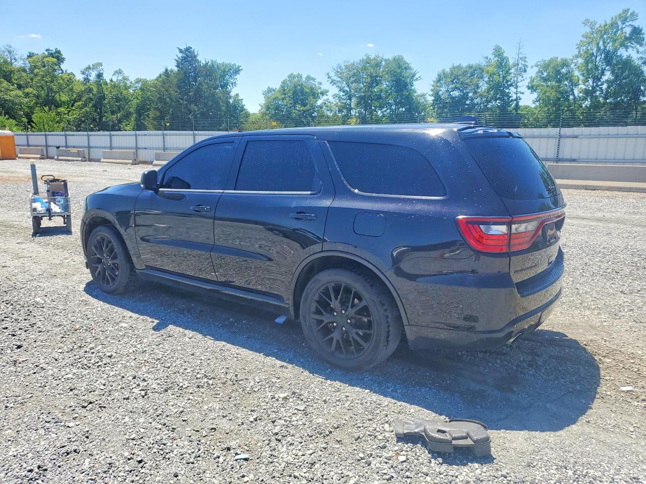 2015 Dodge Durango R/t Черный vin: 1C4SDHCTXFC833944