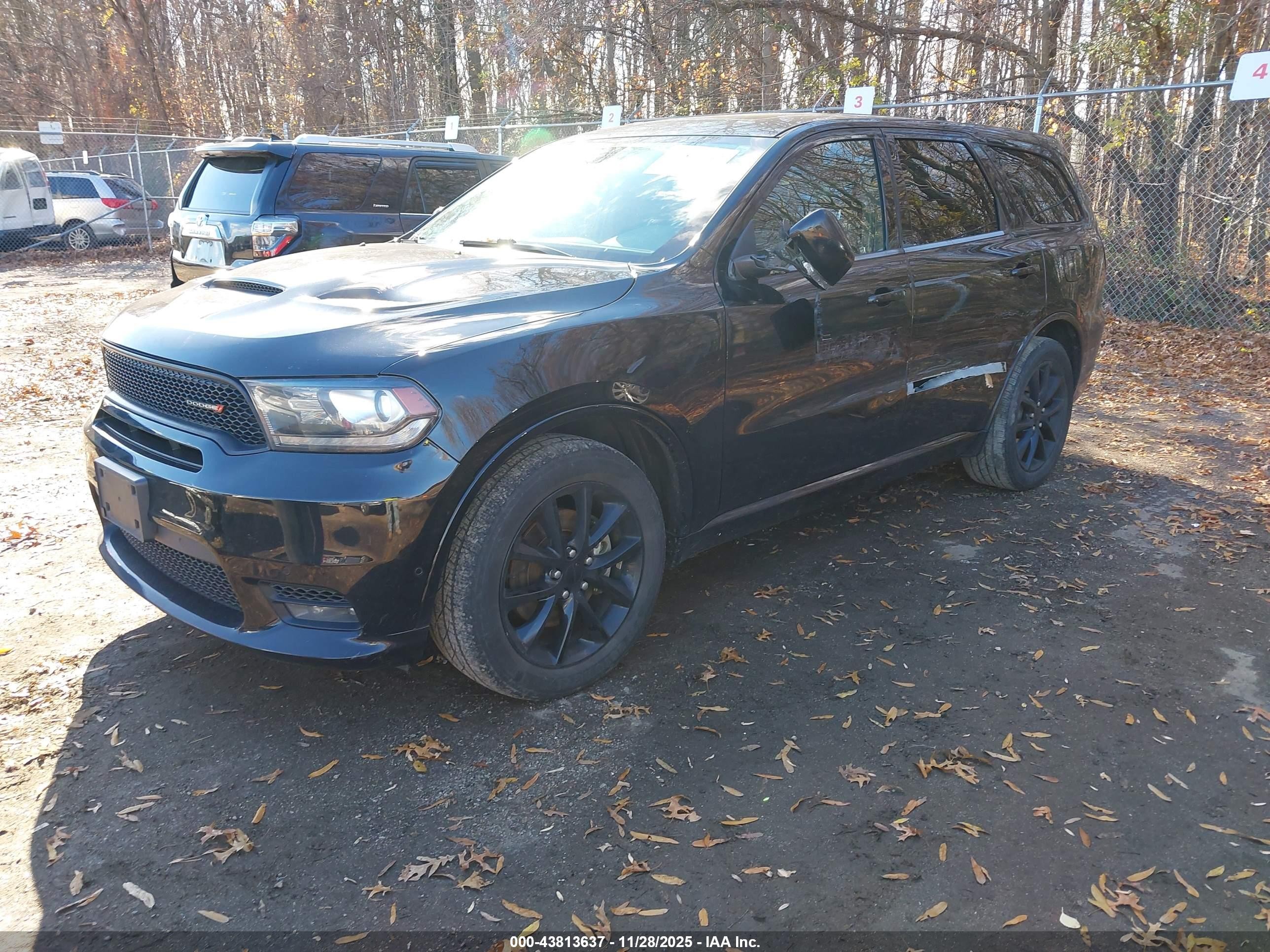 2018 Dodge Durango R/t Rwd Черный vin: 1C4SDHCTXJC473535