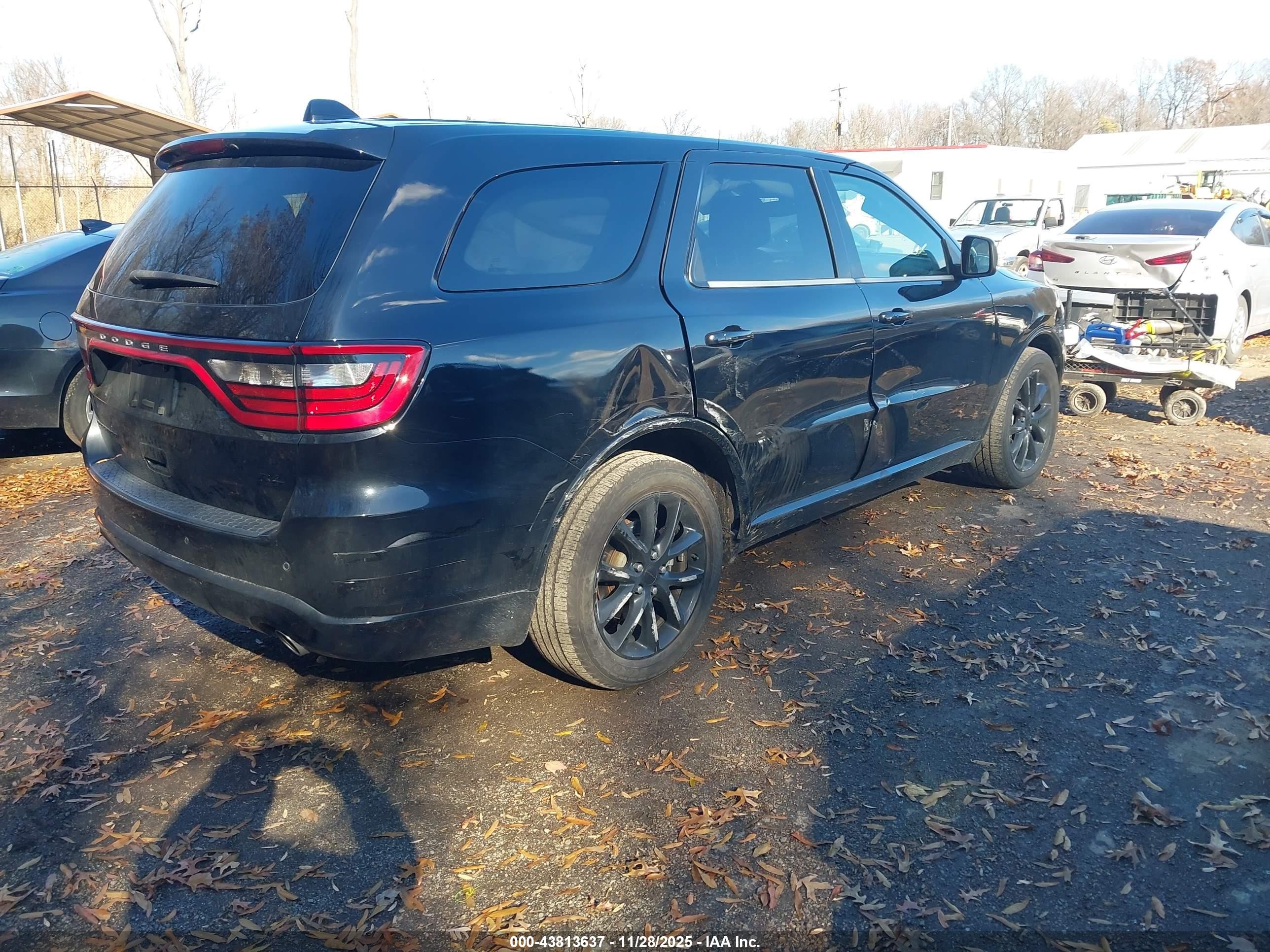 2018 Dodge Durango R/t Rwd Черный vin: 1C4SDHCTXJC473535