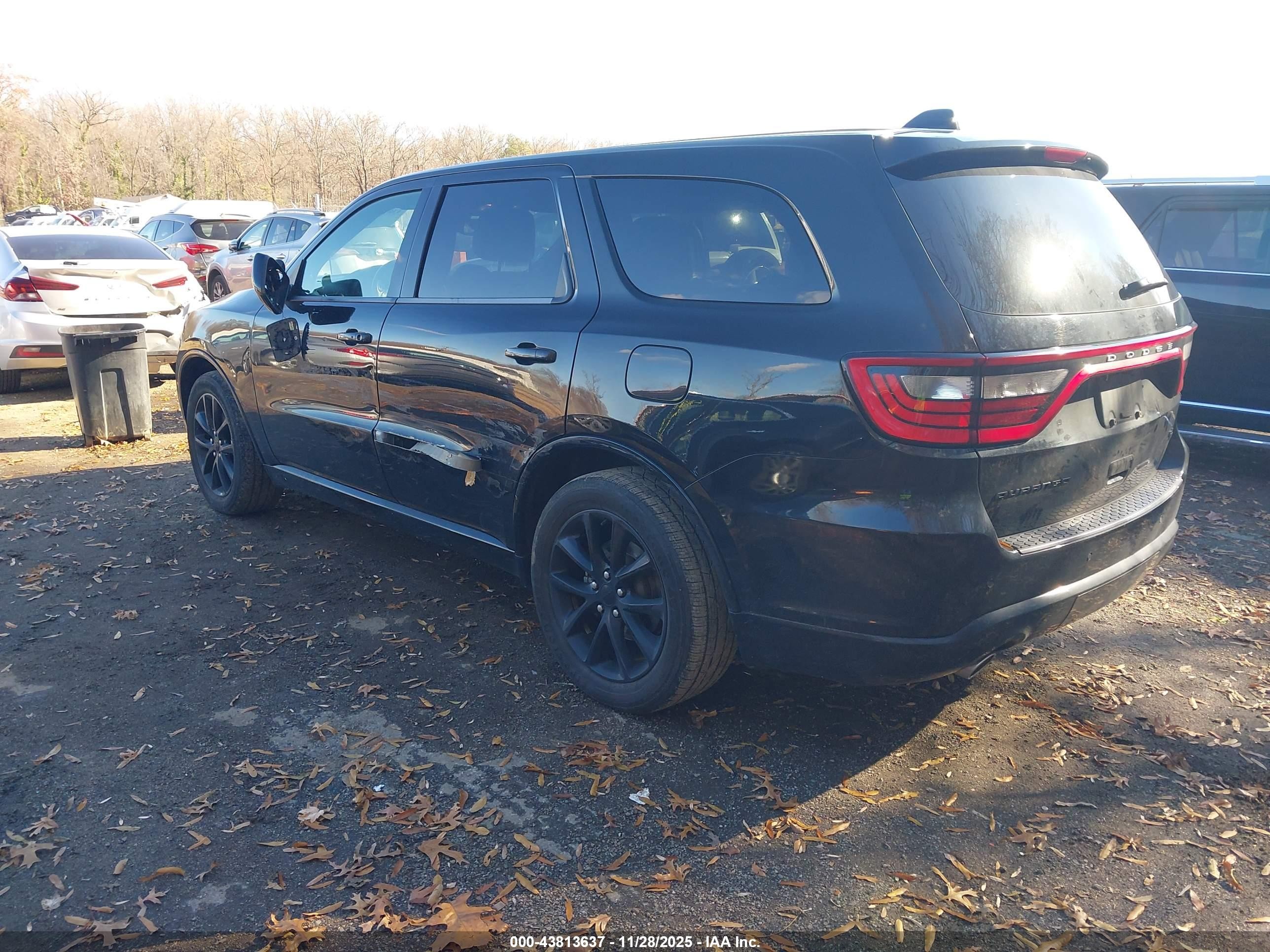 2018 Dodge Durango R/t Rwd Черный vin: 1C4SDHCTXJC473535